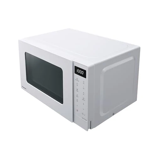 Panasonic NN-GT21QWEPG 20L Grill-Mikrowelle mit Drehteller und Gitterrost, 800 W, 1000 W Grill, LED-Display, automatisches Auftauen, insgesamt 12 Automatikprogramme, Timer, weiß - Image 2