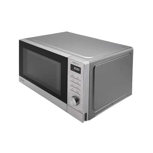 Panasonic NN-SD37QSEPG Solo-Mikrowellenofen, 29 l, 1000 W, automatisches Auftauen, 11 automatische Programme, Timer, Silber & Edelstahl - Image 3