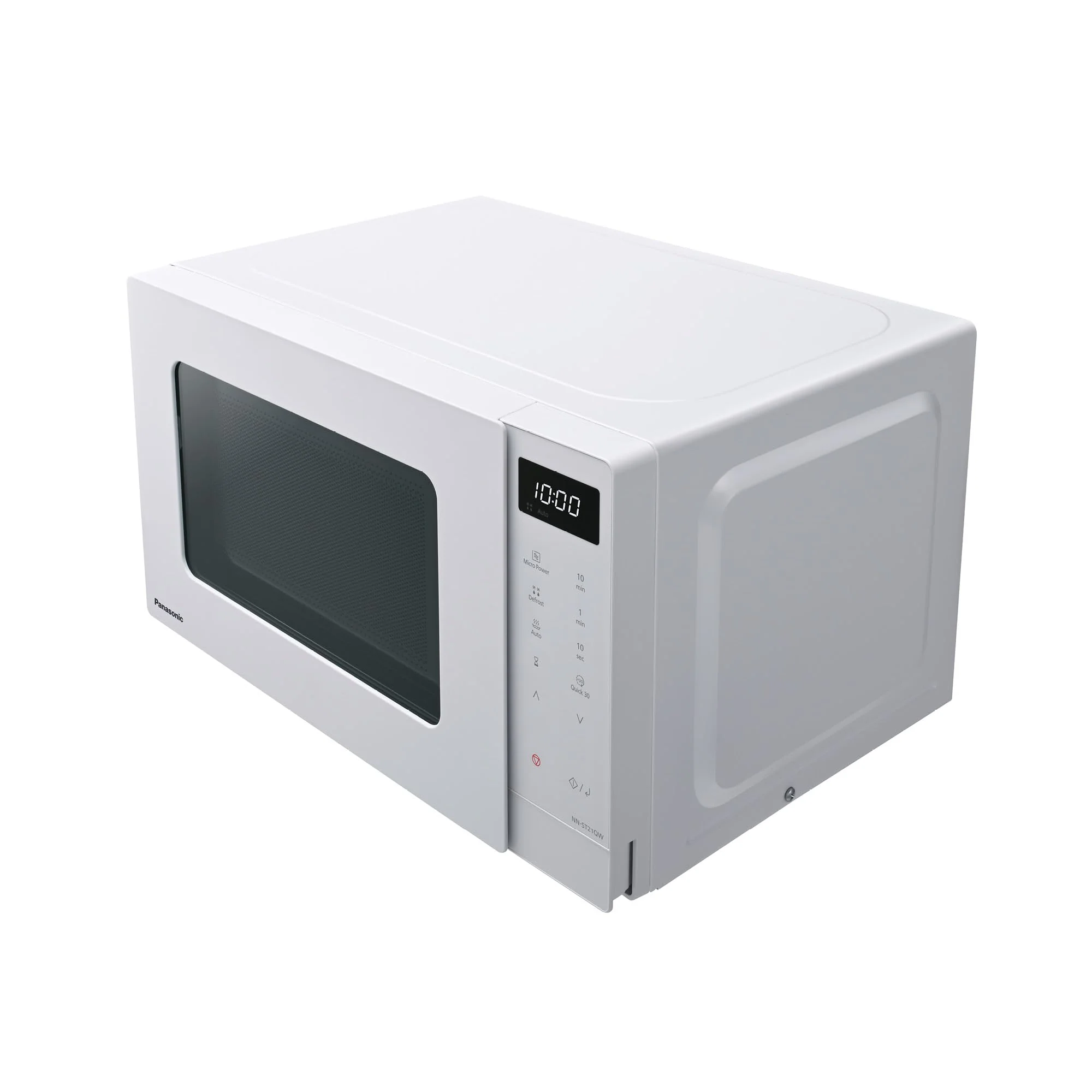 Panasonic NN-ST21QWEPG 20L Solo-Mikrowelle mit Drehteller, 800 W, automatisches Auftauen, 11 Automatikprogramme, LED-Anzeige, 5 Leistungsstufen, digitaler Timer, Weiß - Image 3