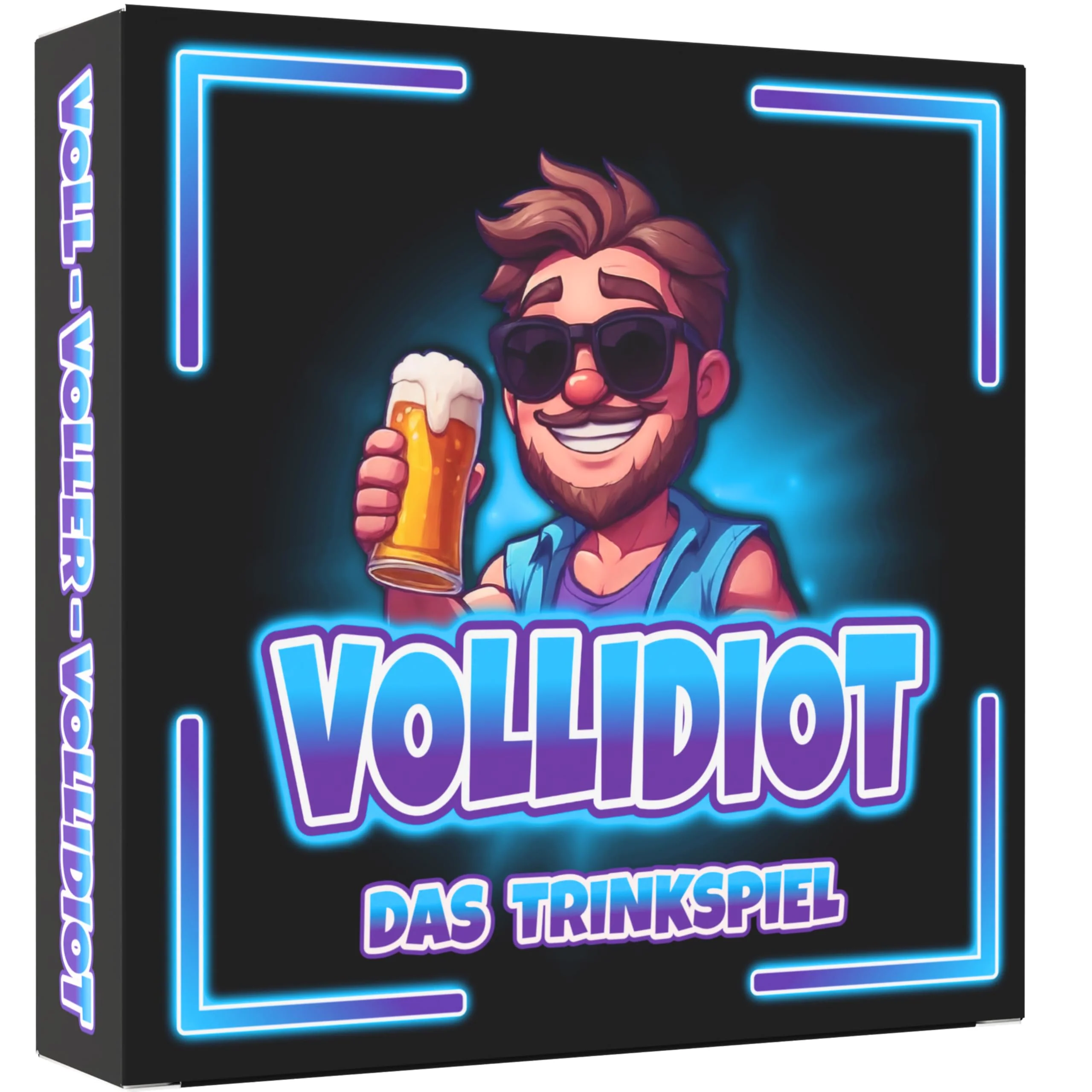 Party Peak - Vollidiot - Das Trinkspiel | Spiel clever– sonst wirst du der Vollidiot | ab 18 | Spiele für Erwachsene | Kartenspiel | Partyspiel | Saufspiele