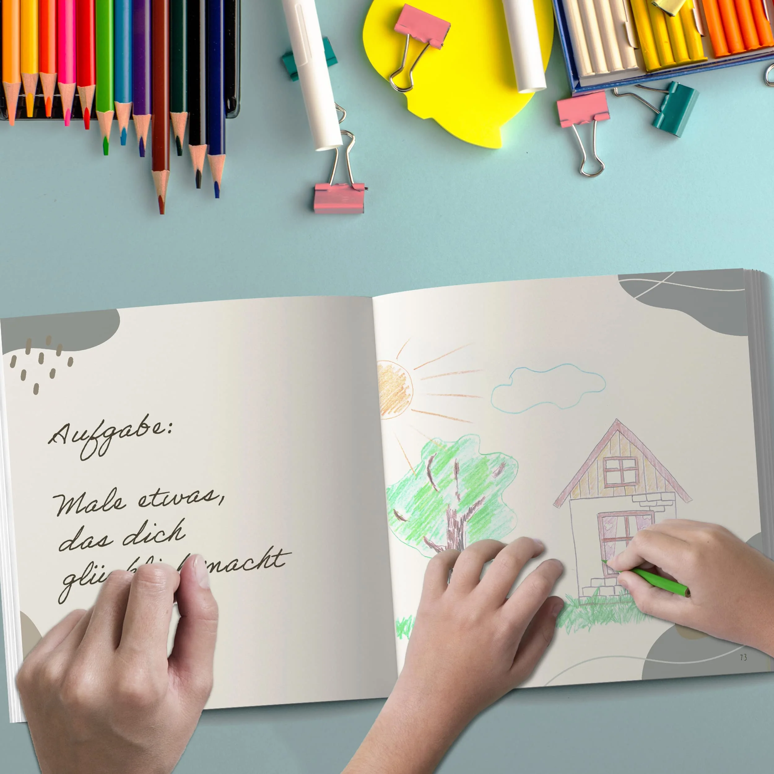 Patenkind Buch Erinnerungsalbum: Geschenk von Patentante/Onkel Geschenk für Patenkind zum Ausfüllen und Gestalten -96 Seiten- von Sophies Kartenwelt - Image 2