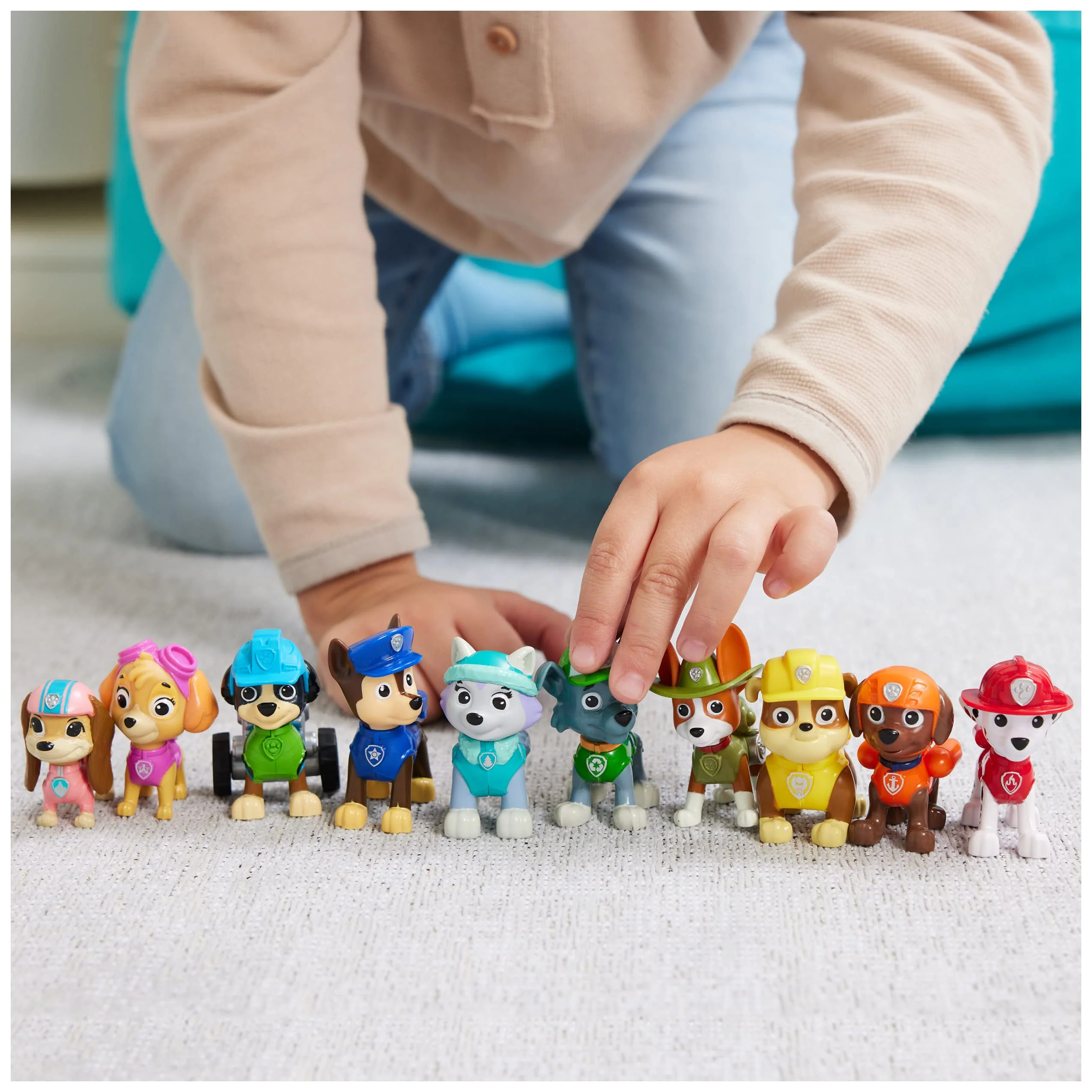PAW Patrol, Action Pack Pups Figuren Geschenkset mit 10 Hundefiguren zum Sammeln, Spielzeugfiguren, ab 3 Jahren - Image 4