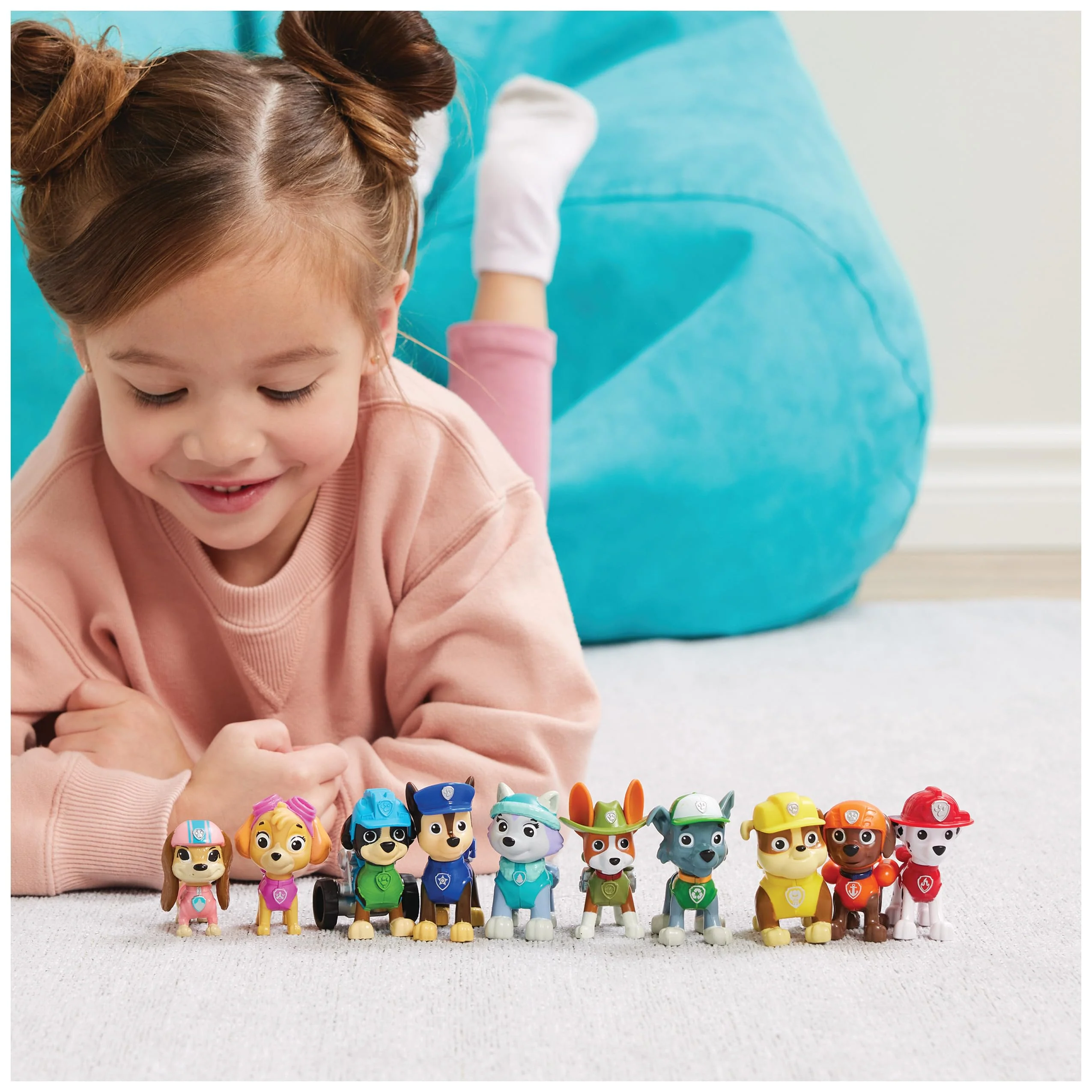 PAW Patrol, Action Pack Pups Figuren Geschenkset mit 10 Hundefiguren zum Sammeln, Spielzeugfiguren, ab 3 Jahren - Image 5