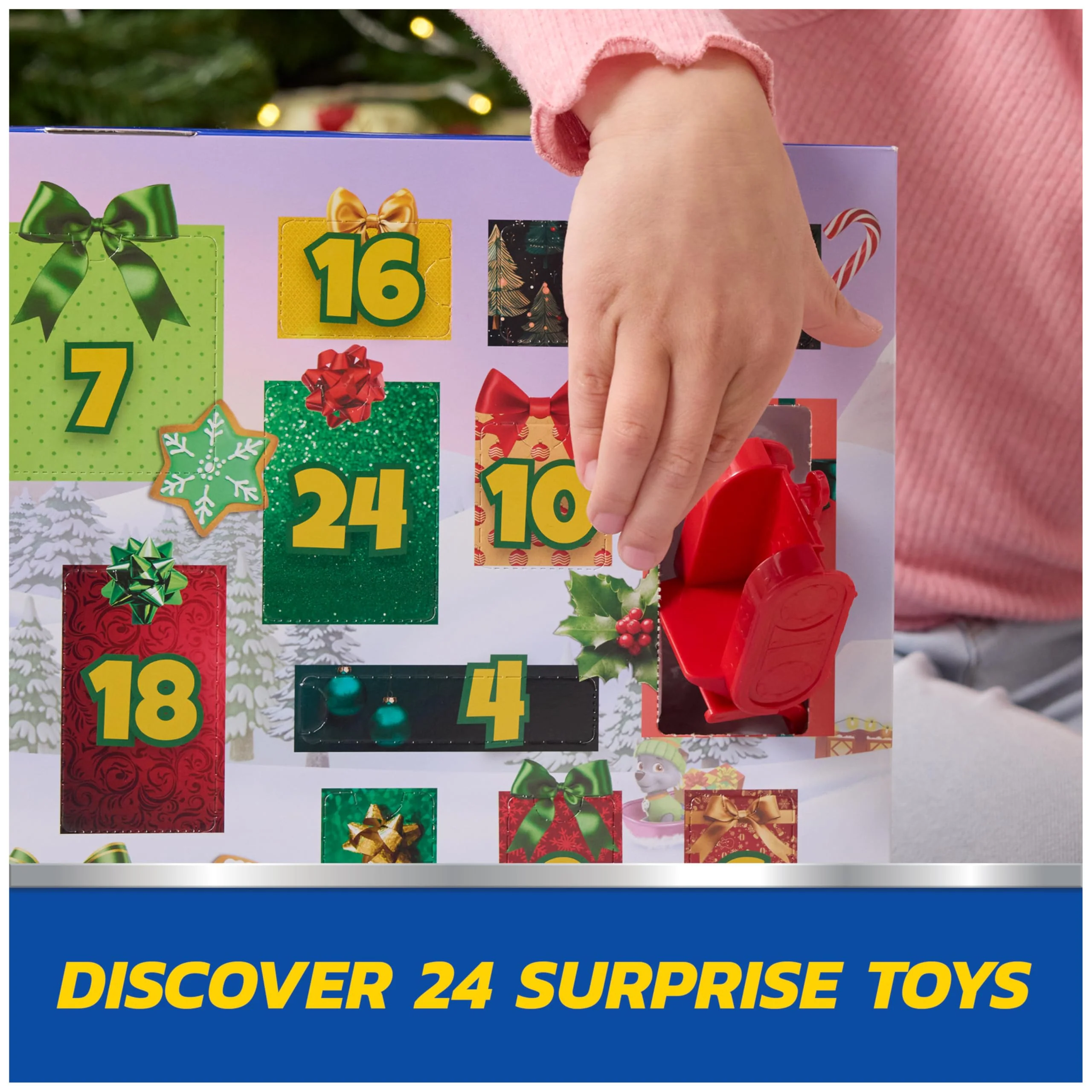 PAW PATROL Adventskalender 2025 zum Weihnachts-Episodenspecial – 24 Spielzeug-Überraschungen mit 7 Fahrzeugen, 11 Figuren und Zubehör, Spielzeug für Kinder ab 3 Jahren - Image 8