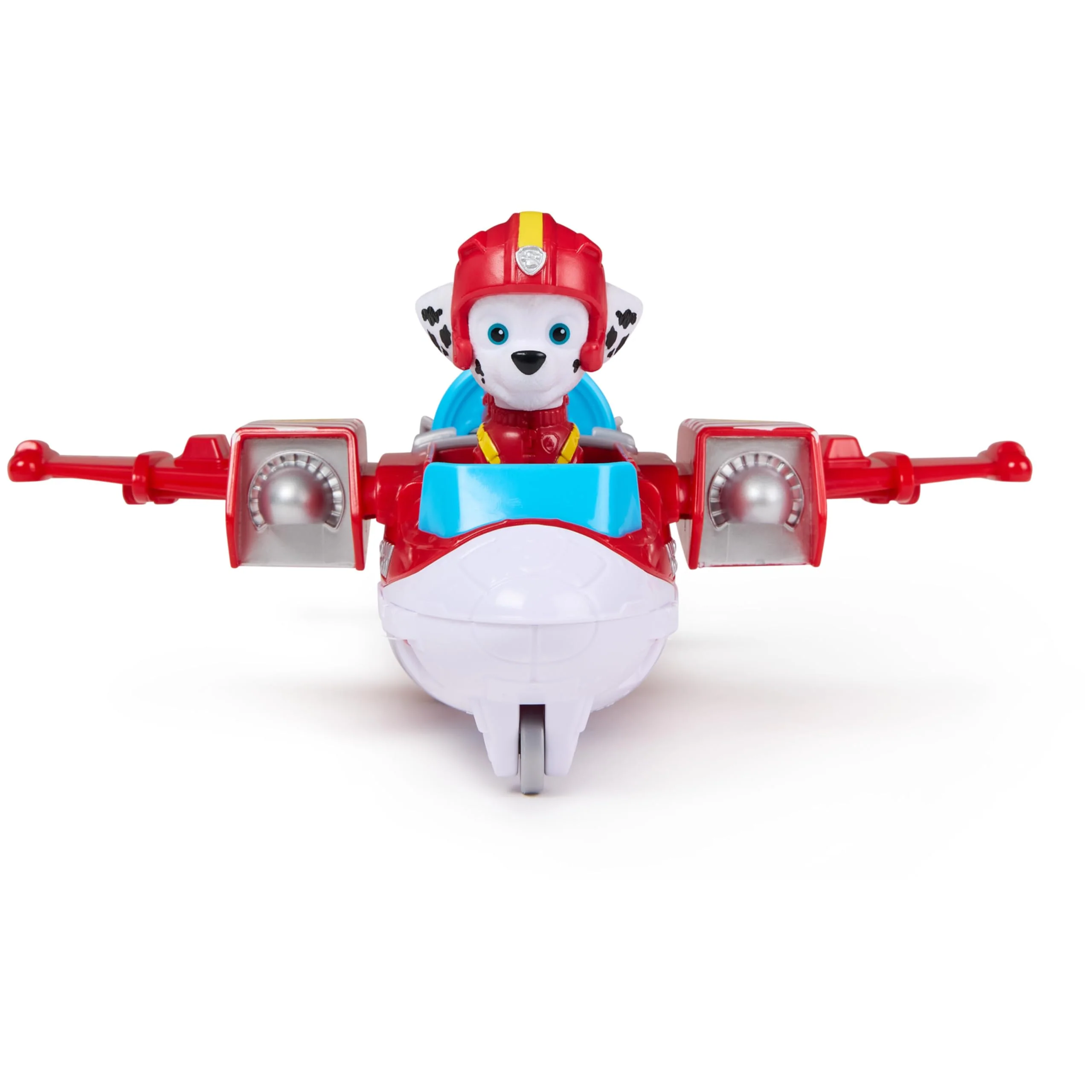 PAW Patrol Air Rescue - Marshalls Feuerwehrflugzeug mit Geschoss-Abwurf und Marshall Spielfigur (Basis Fahrzeug), Spielzeug für Kinder ab 3 Jahren - Image 2