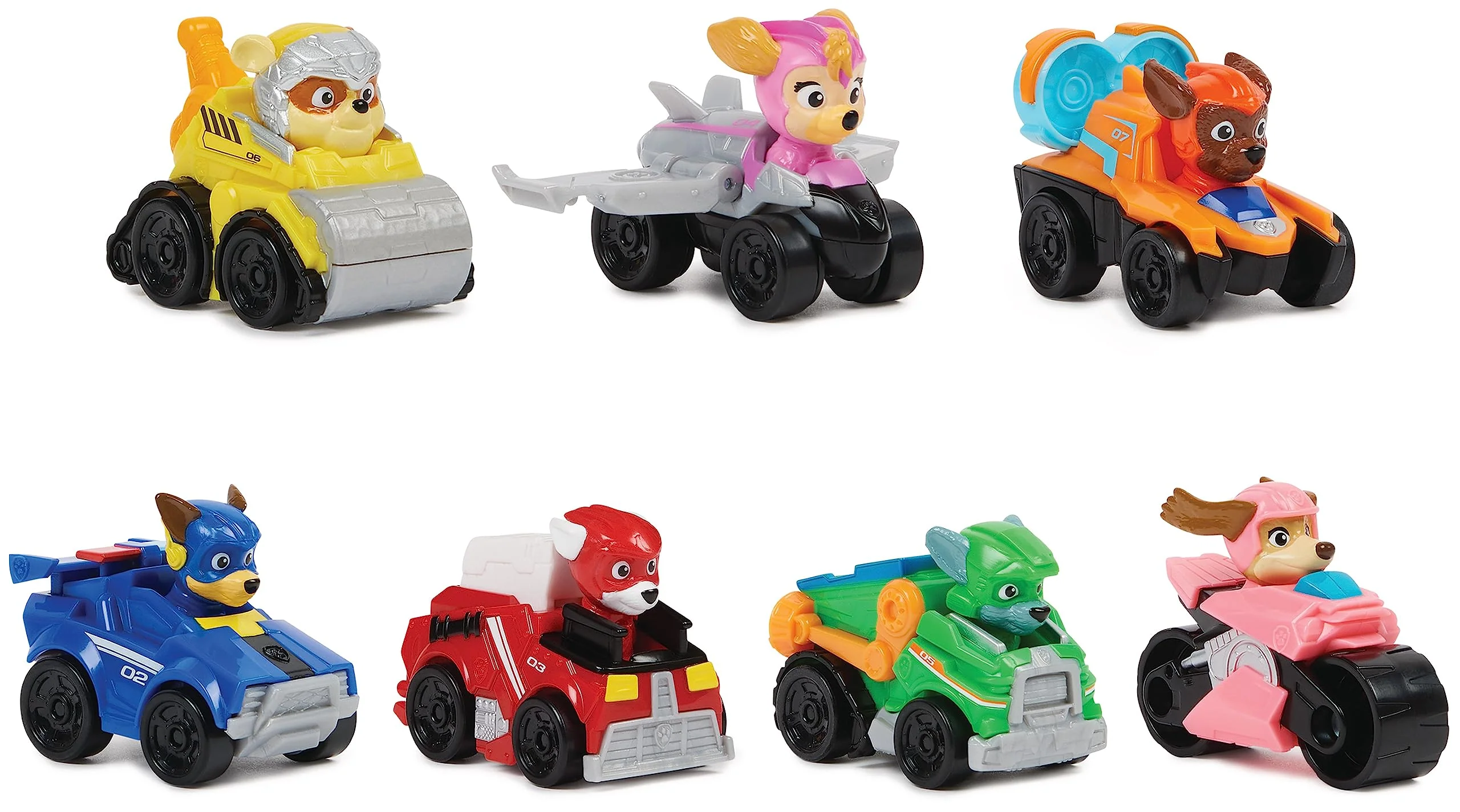 PAW PATROL: Der Mighty Kinofilm, 7-teiliges Pup Squad Racers-Geschenkset mit Liberty-Spielzeugauto, geeignet für Kinder ab 3 Jahren - Image 3
