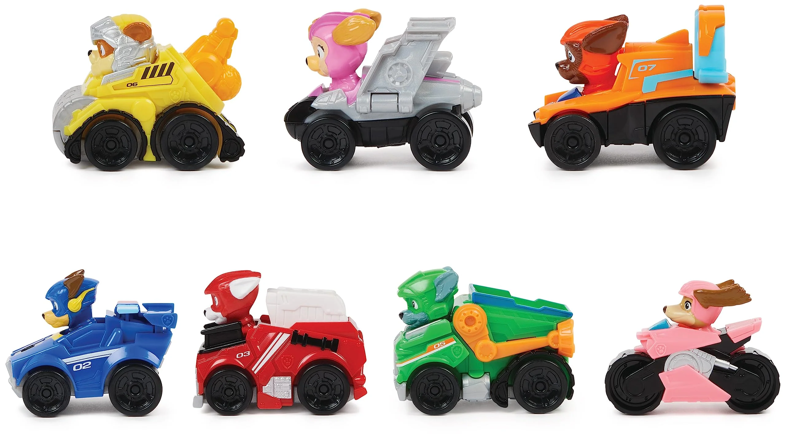 PAW PATROL: Der Mighty Kinofilm, 7-teiliges Pup Squad Racers-Geschenkset mit Liberty-Spielzeugauto, geeignet für Kinder ab 3 Jahren - Image 5