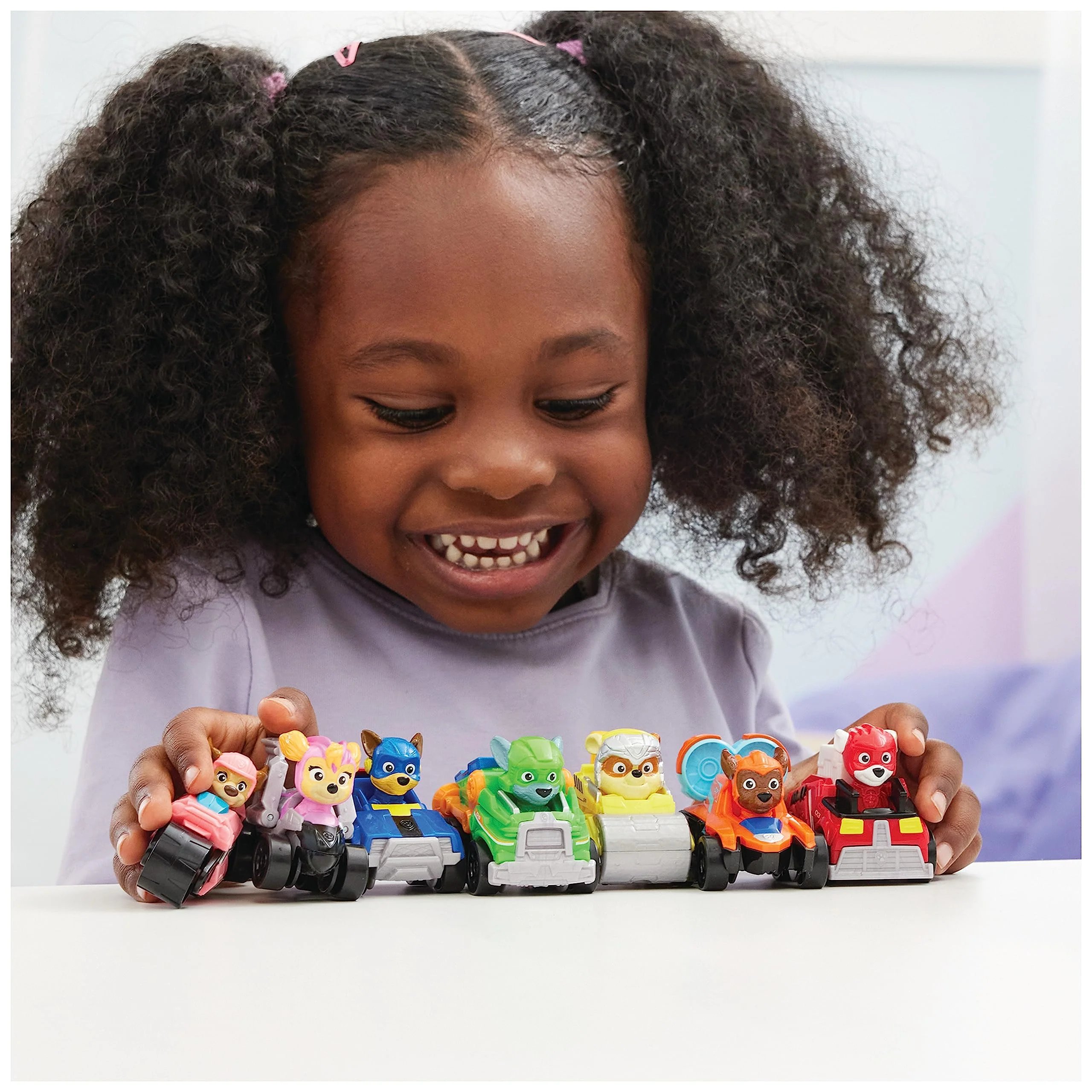 PAW PATROL: Der Mighty Kinofilm, 7-teiliges Pup Squad Racers-Geschenkset mit Liberty-Spielzeugauto, geeignet für Kinder ab 3 Jahren - Image 8