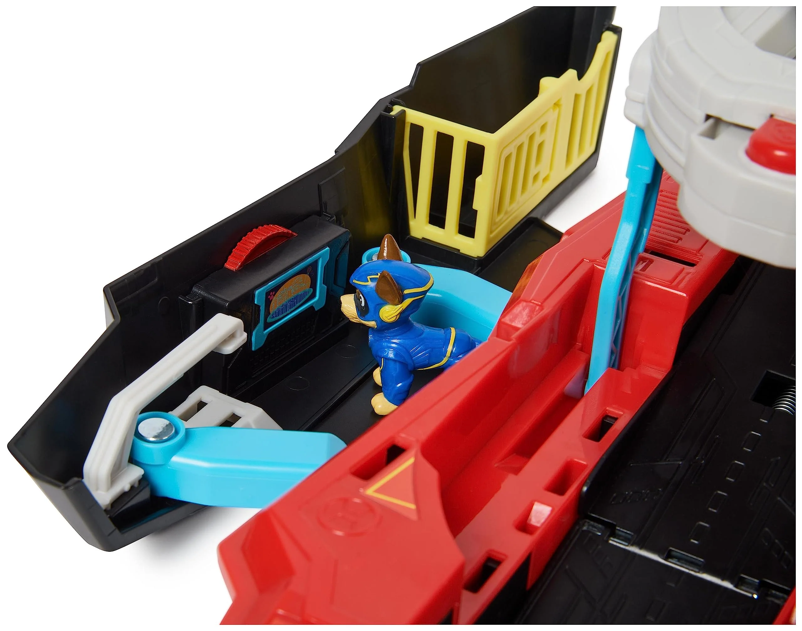 PAW PATROL: Der Mighty Kinofilm, Pup Squad Mini Marine Hauptquartier Spielset mit Skye Spielzeugauto und Chase Spielfigur, Spielzeug geeignet für Kinder ab 3 Jahren - Image 4