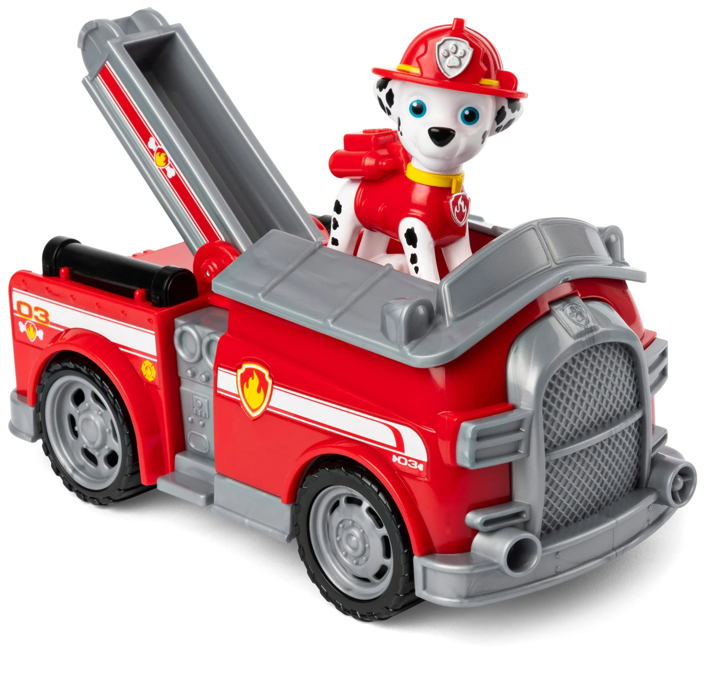 PAW Patrol, Feuerwehr-Fahrzeug mit Marshall-Figur (Basic Vehicle/Basis Fahrzeug), Spielzeugauto, ab 3 Jahren - Image 3
