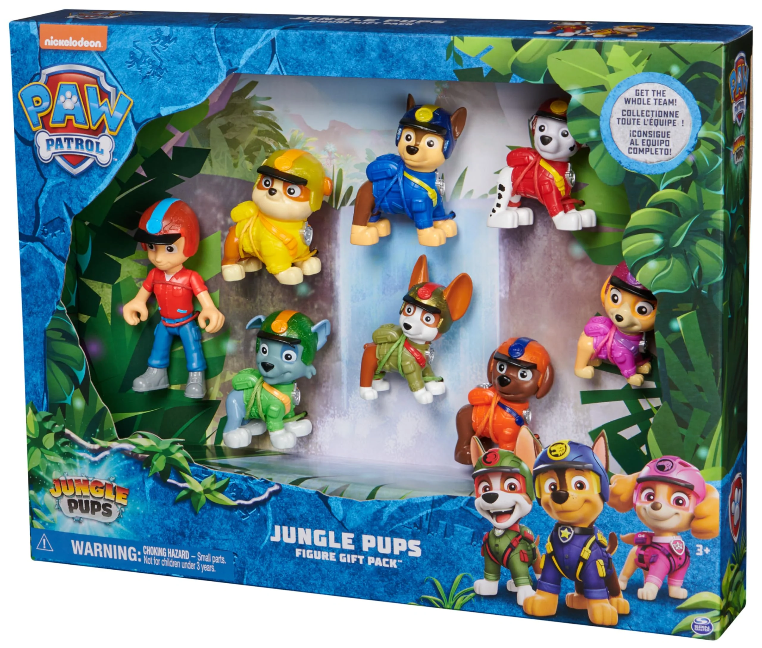 PAW Patrol Jungle Pups – Spielfiguren-Geschenkset mit 7 Hundefiguren und 1 Ryderfigur zum Sammeln, Spielzeugfiguren, Spielzeug geeignet für Kinder ab 3 Jahren - Image 2