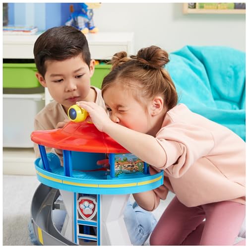 PAW Patrol, Lookout Tower, Hauptquartier Spielset mit 1 Chase Basis Fahrzeug, 2 Chase Figuren und Zubehör, geeignet für Kinder ab 3 Jahren - Image 2