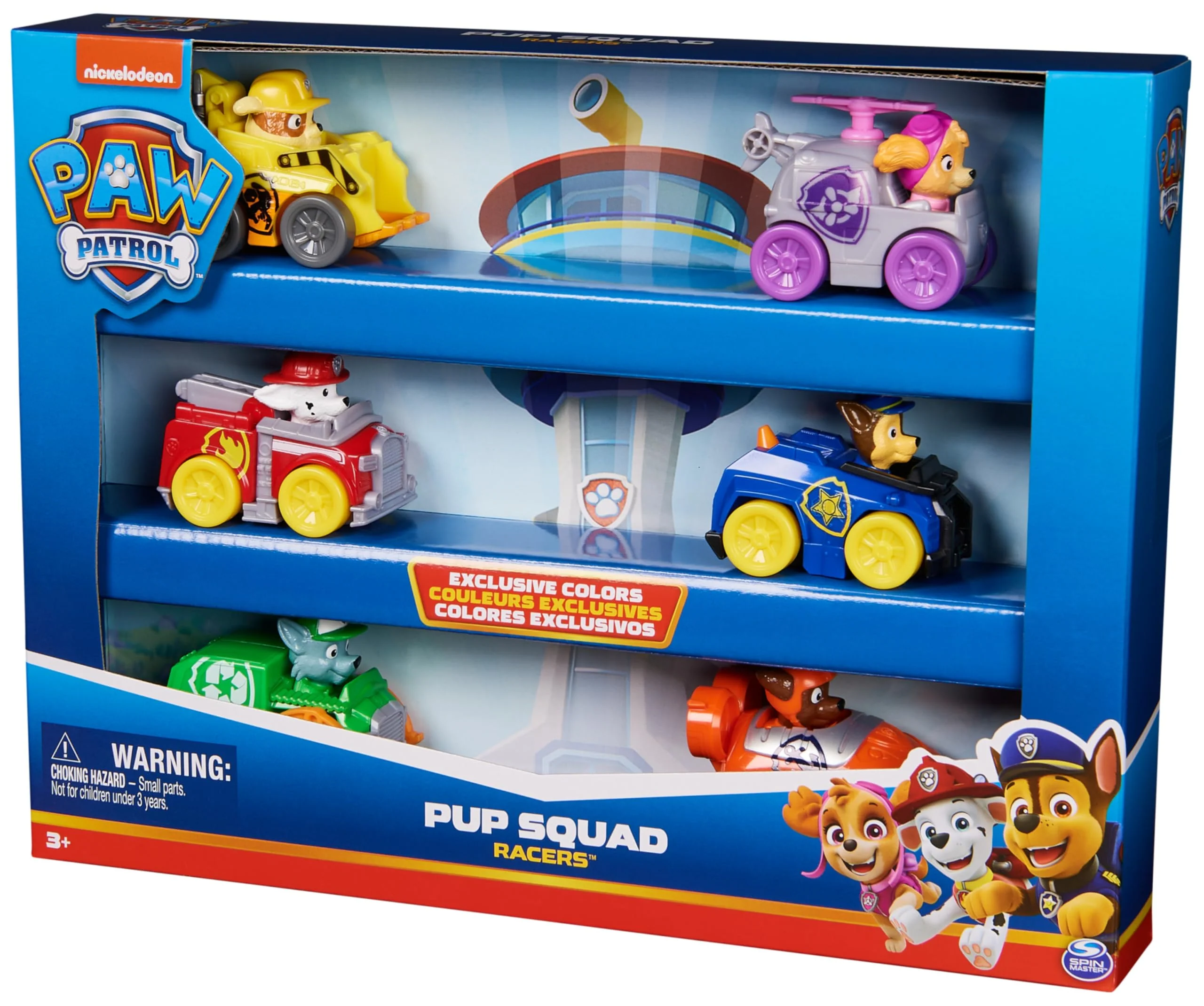 PAW PATROL Pup Squad Racers – 6-teiliges Fahrzeug-Geschenkset, geeignet für Kinder ab 3 Jahren - Image 2