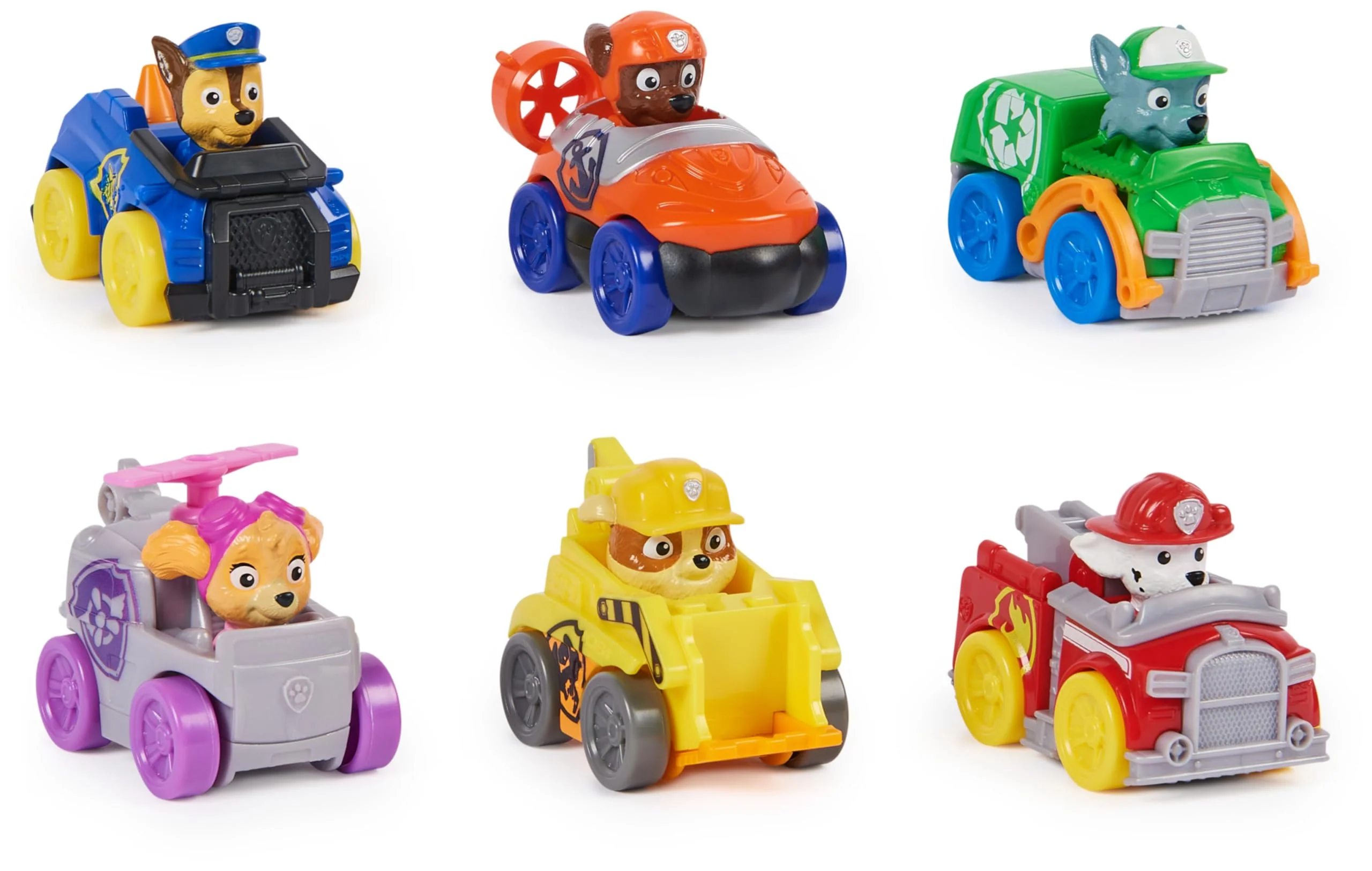 PAW PATROL Pup Squad Racers – 6-teiliges Fahrzeug-Geschenkset, geeignet für Kinder ab 3 Jahren - Image 3