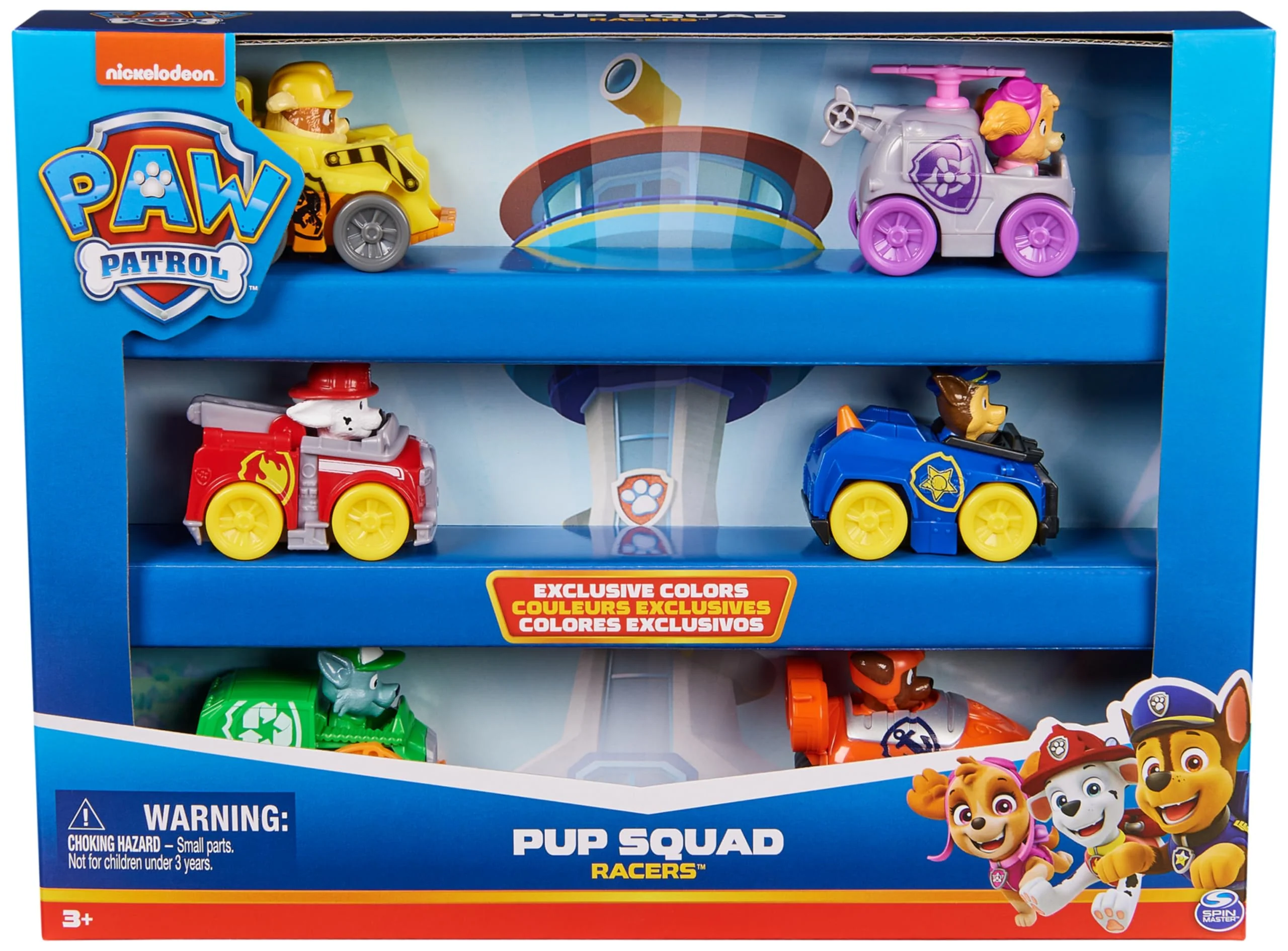 PAW PATROL Pup Squad Racers – 6-teiliges Fahrzeug-Geschenkset, geeignet für Kinder ab 3 Jahren - Image 4