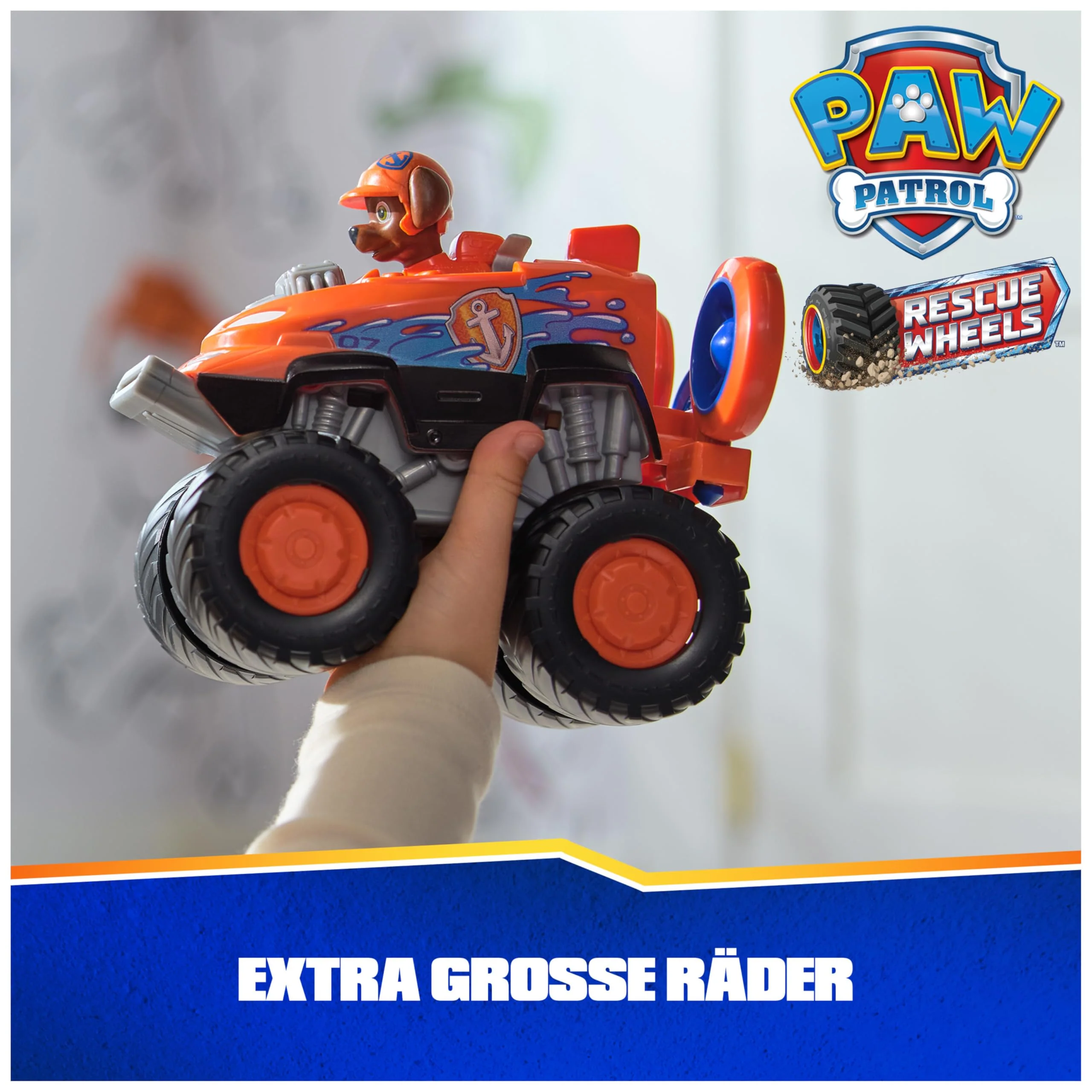 PAW PATROL Rescue Wheels - Zumas Monstertruck Fahrzeug mit Geschoss-Abwurf und Zuma Hundefigur, Spielzeug für Kinder ab 3 Jahren - Image 11