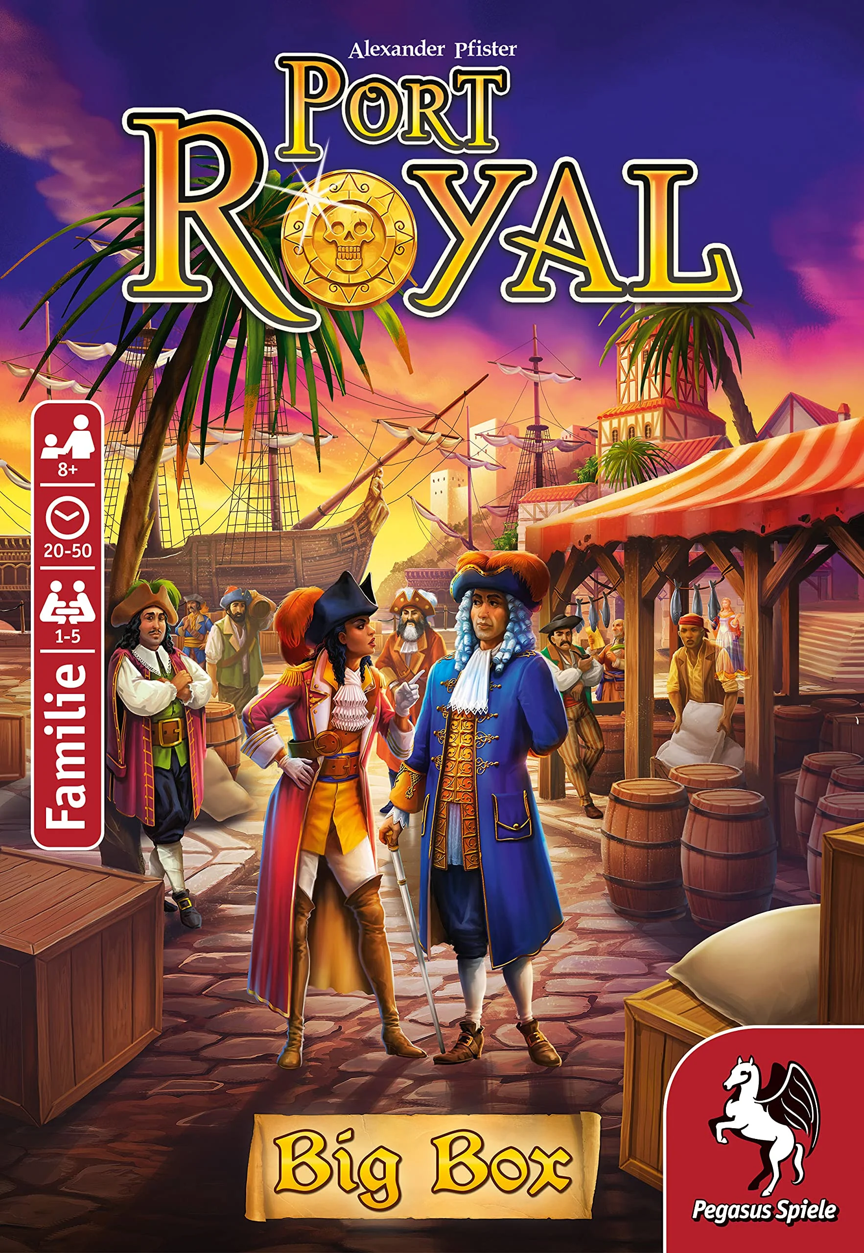 Pegasus Spiele 18148G - Port Royal Big Box, Keine - Image 3