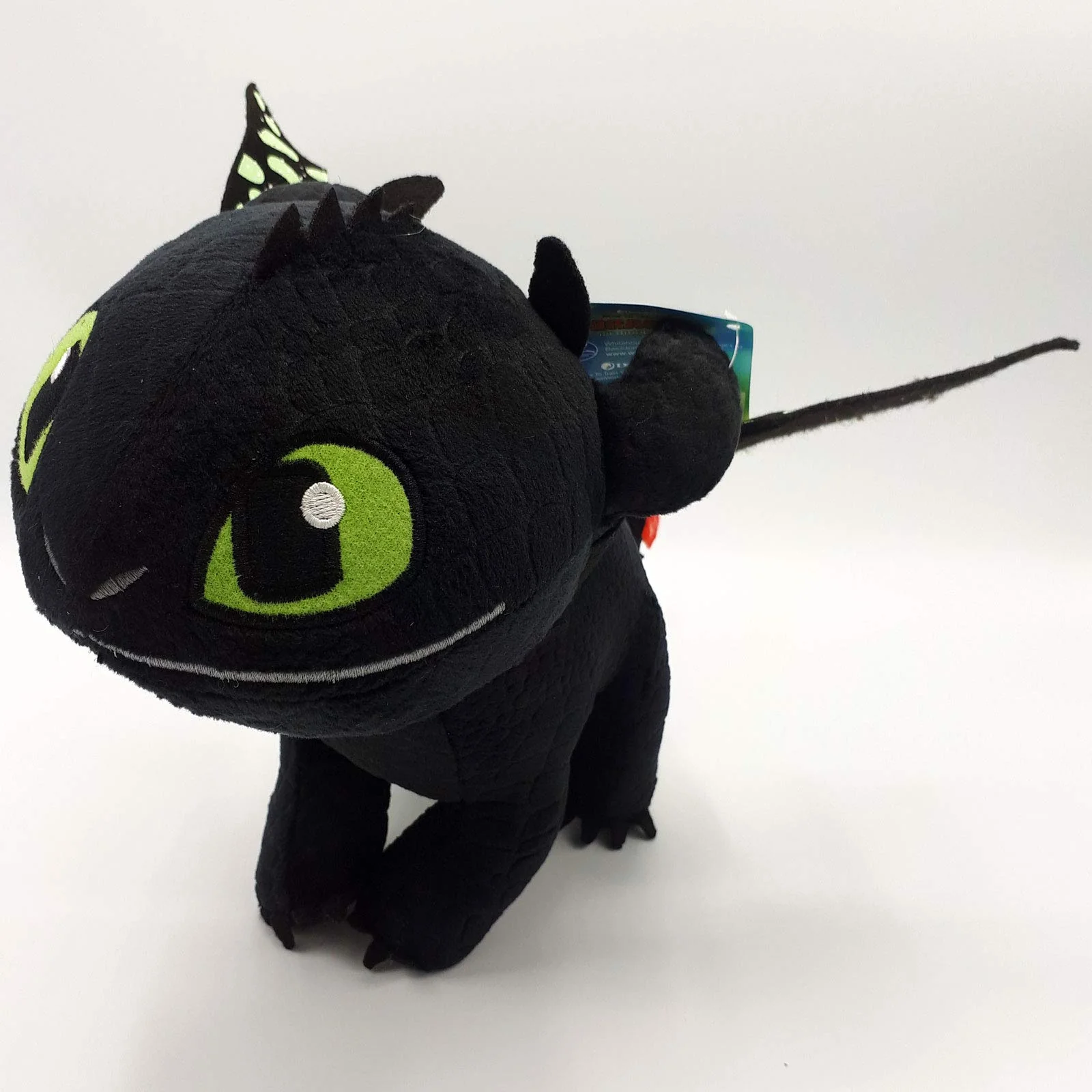 Petoske Toothless Night Fury 40cm Drachenzähmen leicht gemacht 3 Schwarz Plüsch Films How To Train Your Dragon 3 Original leuchtet im Dunkeln - Image 3