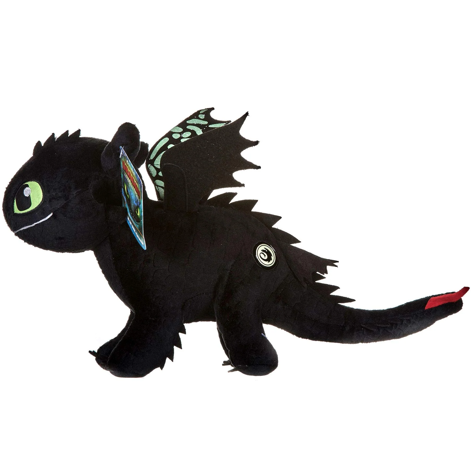 Petoske Toothless Night Fury 40cm Drachenzähmen leicht gemacht 3 Schwarz Plüsch Films How To Train Your Dragon 3 Original leuchtet im Dunkeln - Image 8