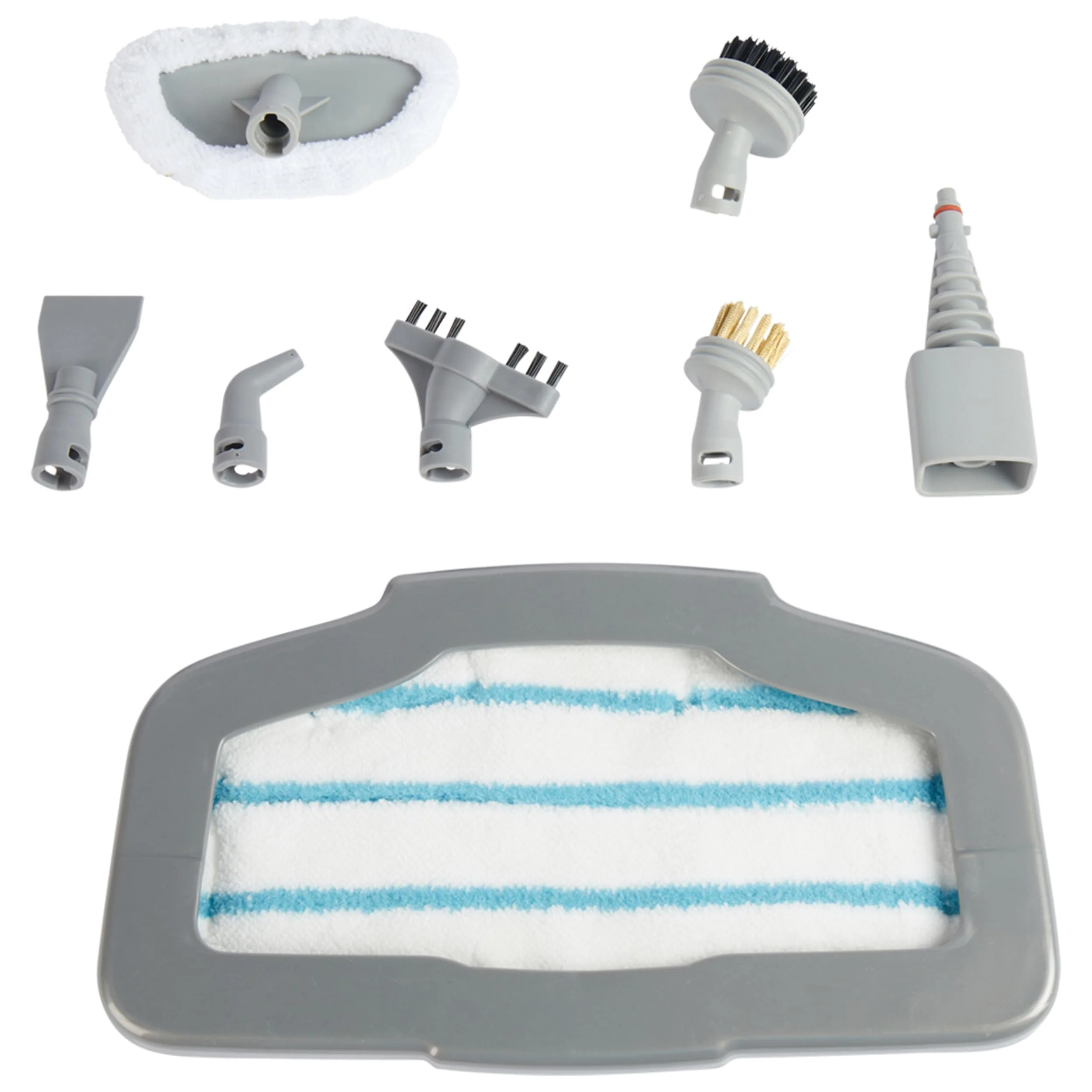 Petra PF01369VDE Dampfreiniger 14-in-1 - als Boden- und Handdampfreiniger verwendbar, chemiefreies Reinigen, für Böden/Teppiche/Sanitär, 350 ml Tank, Zubehör inklusive, 1300 W - Image 7