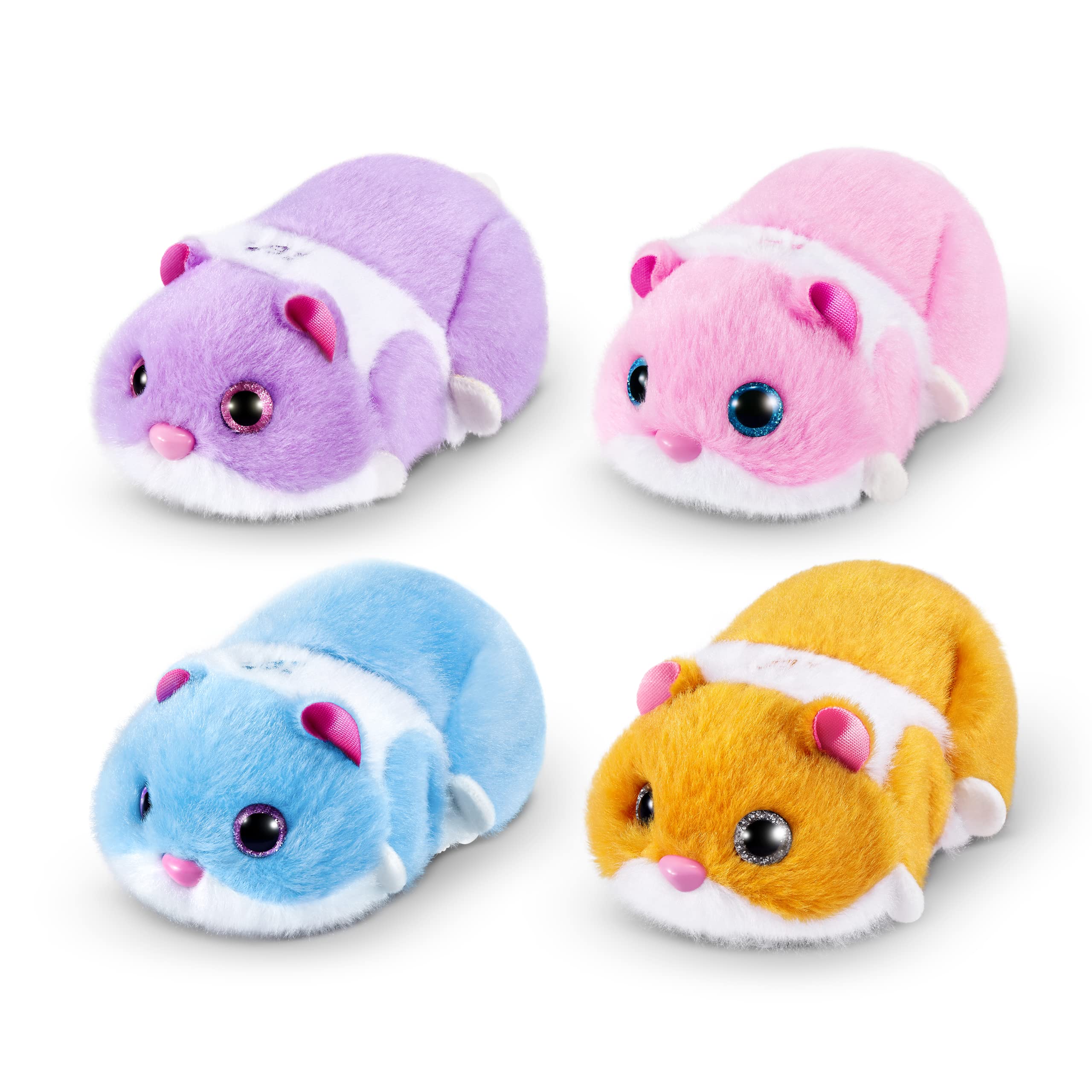 Pets Alive Hamster Mania von ZURU, Purple Hamster, Pet Nurture, Soft Toy, Real Alive, 20+ Sounds Interactive, Electronic Pet, (Lila) - Image 3