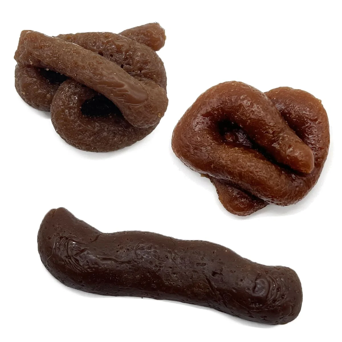 PHIEZC Kackhaufen, 3er-Pack KOT-Witzartikel, Scheißwurst, kackwurst, Scherzprojekt für Kinder, Prank Artikel, Streich-Requisite