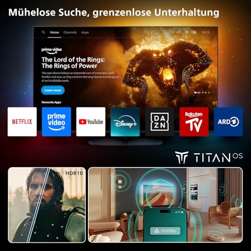 Philips 32PFS6900 HD LED Smart TV - 32 Zoll Display mit Pixel Plus, Titan OS Plattform Und Dolby Digital Sound - Funktioniert Mit Alexa Und Google Sprachassistent - Image 7