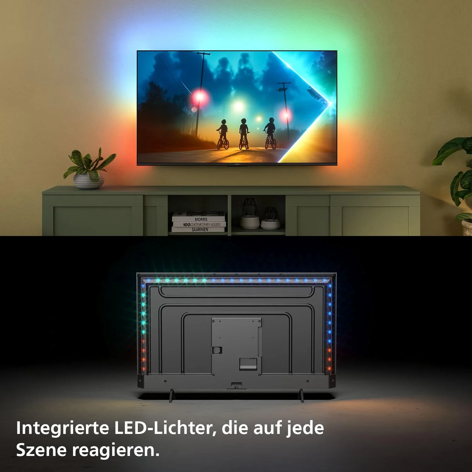 Philips Ambilight 55PUS8200 4K LED Smart TV - 55 Zoll Display mit Pixel Precise Ultra HD, Titan OS, Dolby Vision und Dolby Atmos Sound - Image 18