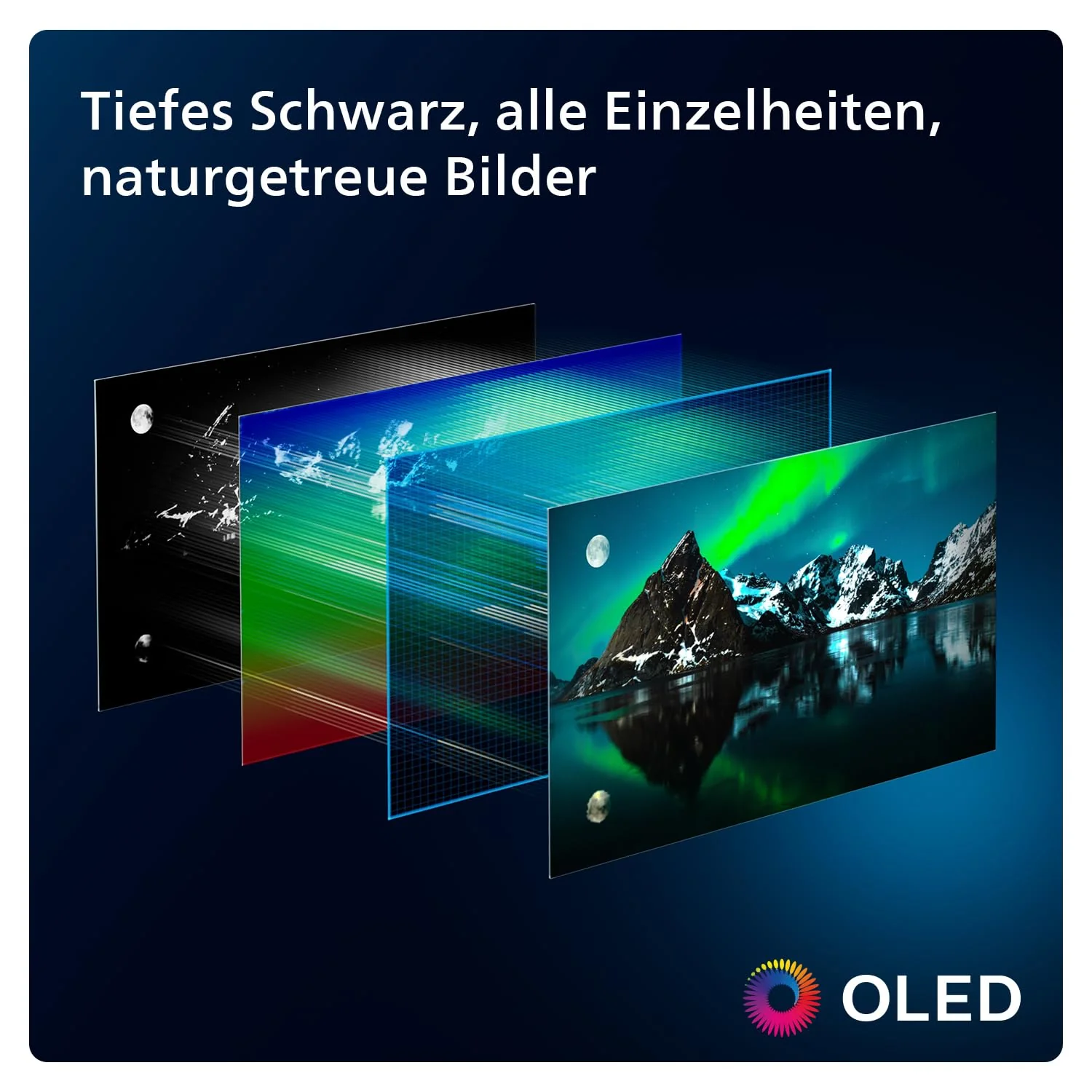 Philips Ambilight 65OLED809 4K OLED Smart TV - 65-Zoll Display mit P5 AI Perfect Picture, Ultra HD Google TV, Dolby Vision und Dolby Atmos Sound - Funktioniert mit Alexa und Google Sprachassistent - Image 13