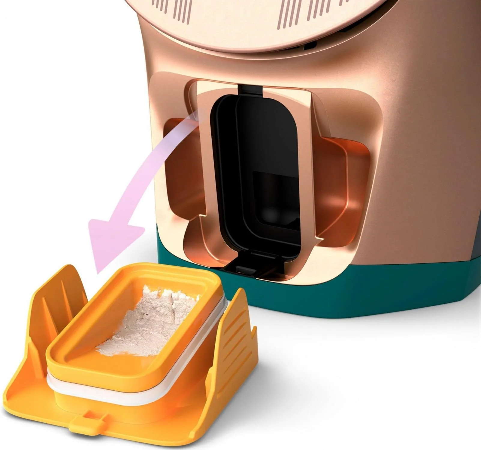 Philips Azur 8000 Serie Dampfbügeleisen - 70 g/min Dauerdampf, 240 g Turbo-Dampfstoß, 3000 W Leistung, OptimalTEMP-Technologie, Grün Opal (DST8030/70) - Image 5