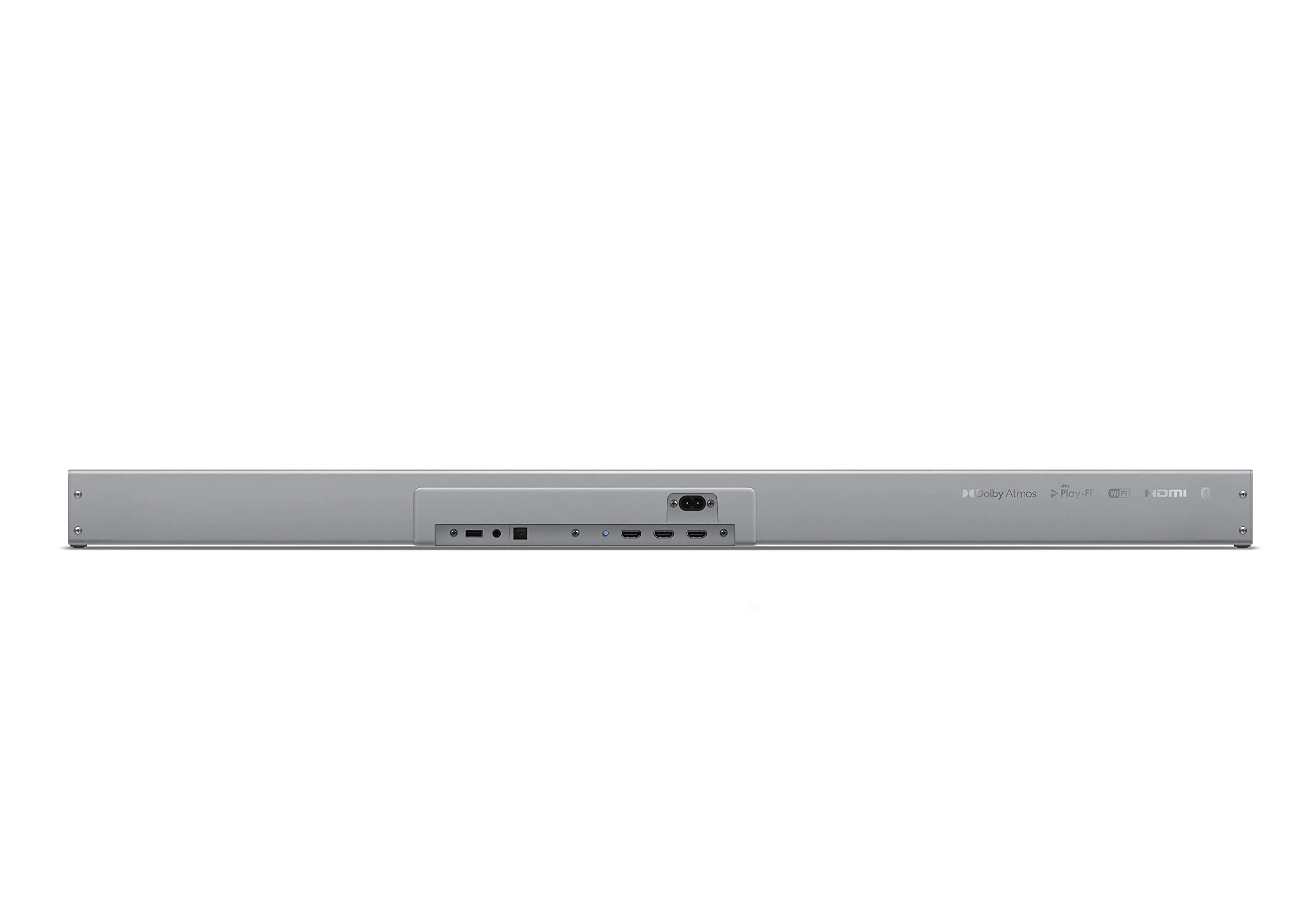 Philips B8505/10 Soundbar mit Subwoofer kabellos (2.1 Kanäle, Bluetooth, 240 W, Dolby Atmos, HDMI eARC, DTS Play-Fi Kompatibel, Verbindung Sprachassistenten, Flaches Profil) Silber - Image 7