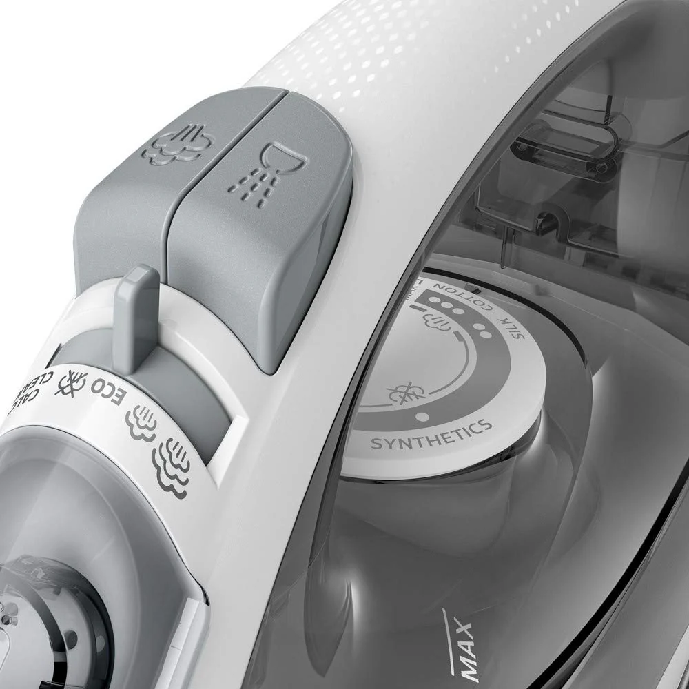 Philips EasySpeed Dampfbügeleisen – 2.000 W, Dampfstoß bis zu 100 g, Vertikaldampf, 220 ml Wassertank, Tropf-Stopp-System, Keramikbügelsohle, Integrierte Sprühfunktion, 30 Sek. Aufheizzeit (GC1751/80)