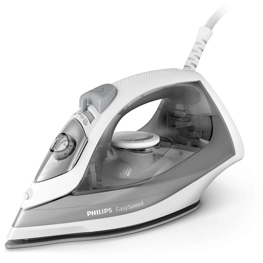 Philips EasySpeed Dampfbügeleisen – 2.000 W, Dampfstoß bis zu 100 g, Vertikaldampf, 220 ml Wassertank, Tropf-Stopp-System, Keramikbügelsohle, Integrierte Sprühfunktion, 30 Sek. Aufheizzeit (GC1751/80) - Image 2