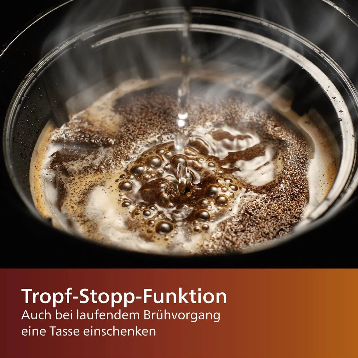 PHILIPS Filterkaffeemaschine – 1.2-Liter-Thermoskanne, bis zu 15 Tassen, Edelstahl, (HD7546/20), 1000watts, 25.5 x 22.1 x 37.01 cm, silbern/schwarz - Image 15