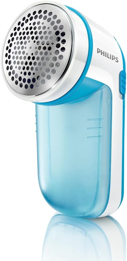 Philips Fusselrasierer – Fusselentferner für Kleidungsstücke, geeignet für alle Textilien, 2 Höheneinstellungen, batteriebetrieben (2X AA-Batterien inkl.), blau (GC026/00) - Image 6