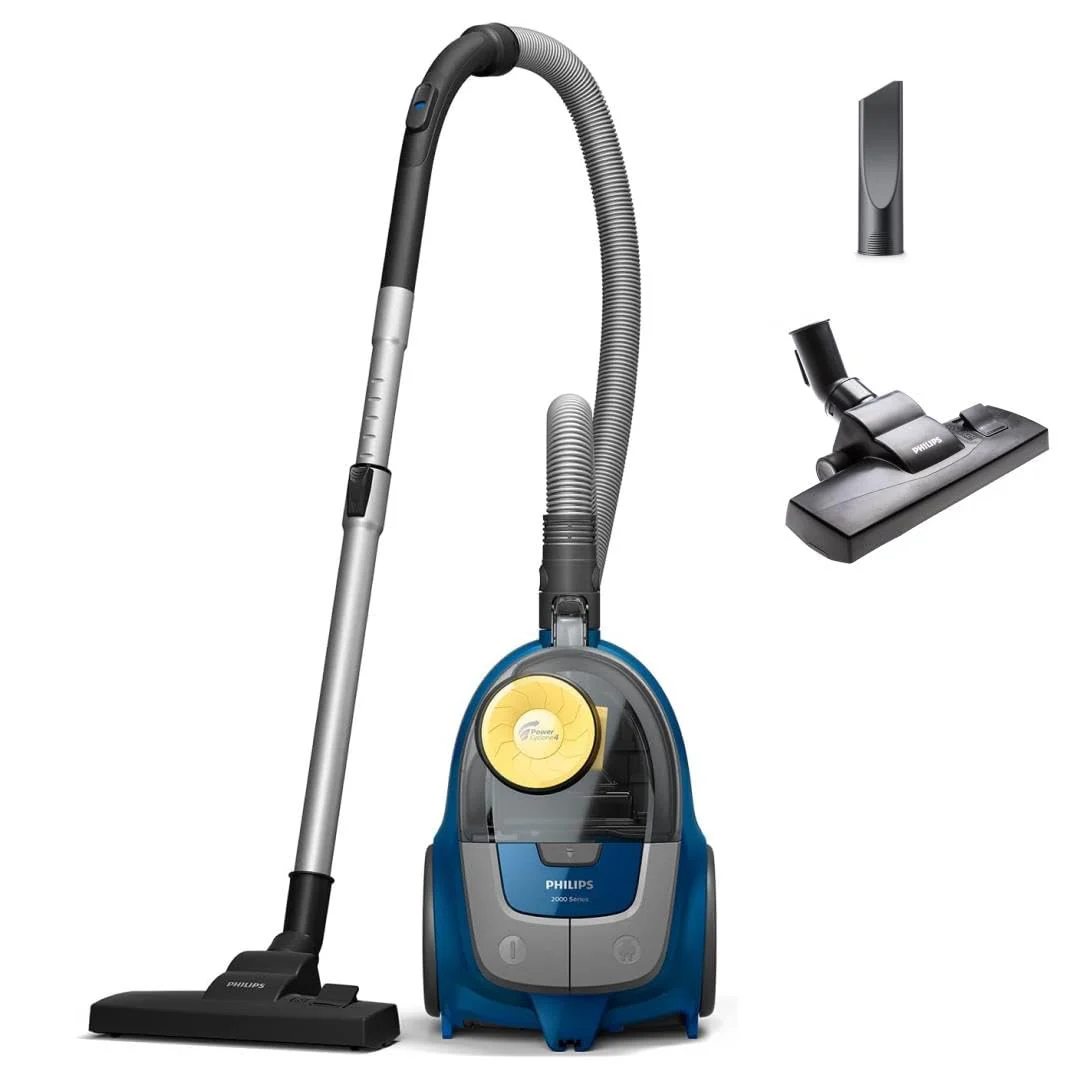 Philips XB2125/09 Beutelloser Staubsauger Serie 2000, 850 W, PowerCyclone 4, Super Clean Air-Filter Blau - Image 2