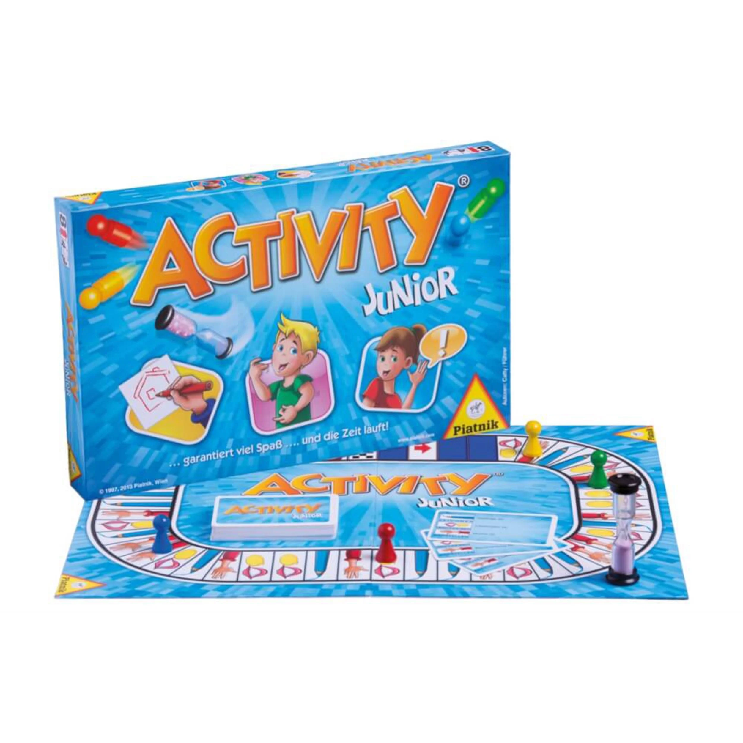 Piatnik Vienna 6012 – Activity Junior I Gesellschaftsspiel Brettspiel für Kinder ab 8 Jahren I Spieleklassiker I 4-12 Spieler - Image 4