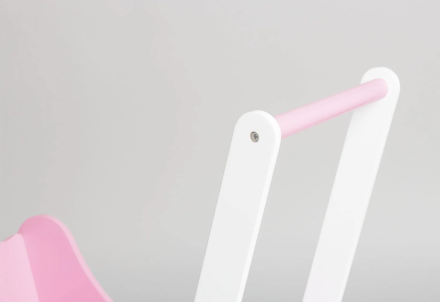 PINOLINO Puppenwagen Jasmin Komplettset, 4-tlg., Rosa & Weiß, Inkl. Bettzeug, Gummierte Räder, MDF, Für Kinder ab 3, Ideal als Geschenk - Image 2