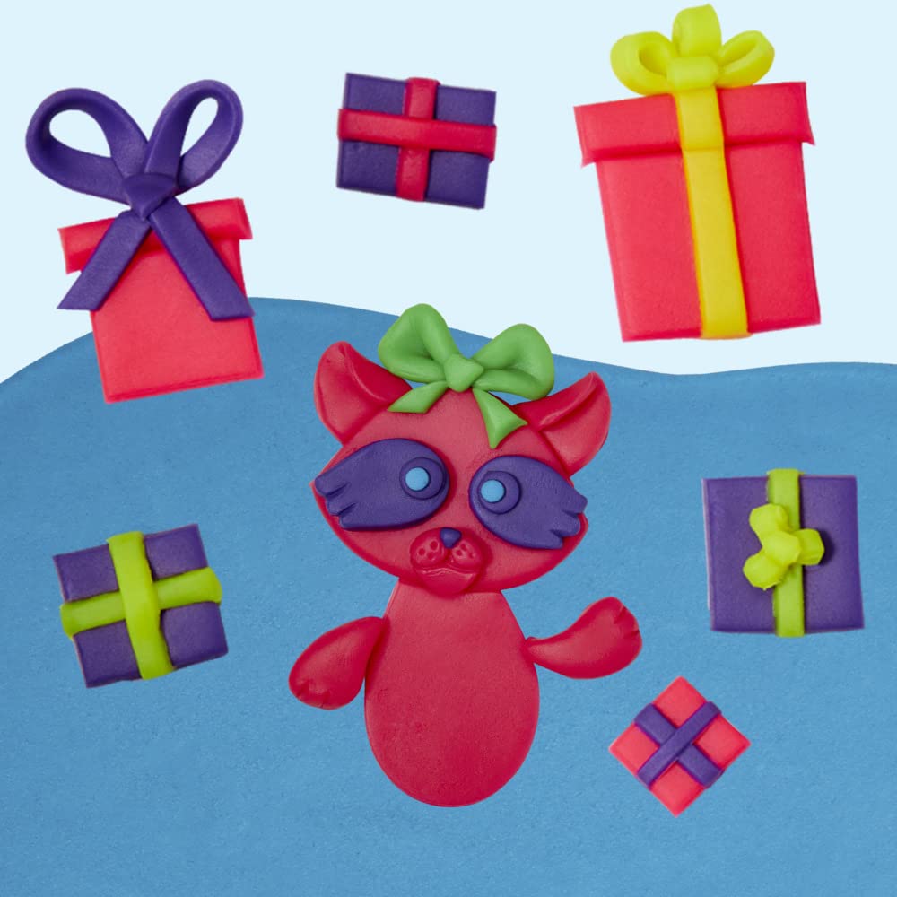 Play-Doh Party Bag, 15x kleine 28 g Dosen Knete, Bastel-Set perfekt zum Kneten Party, toll als Partytüte oder für die Schultüte, inklusive Aufkleber, kreatives für Kinder - Image 3
