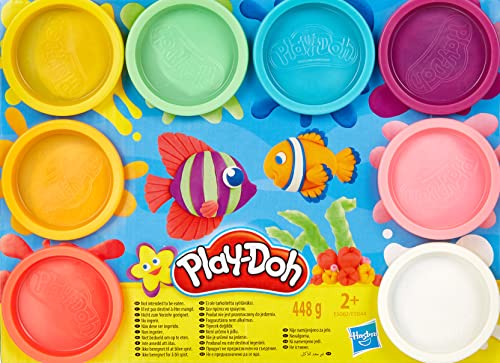 Play-Doh Rainbow Pack 8 x 56g Dosen, Bastel-Set mit hochwertiger Knetmasse in 8 fröhlichen Farben, fördert die Feinmotorik und das Gestalten, kreatives für Kinder ab 2 Jahren - Image 9