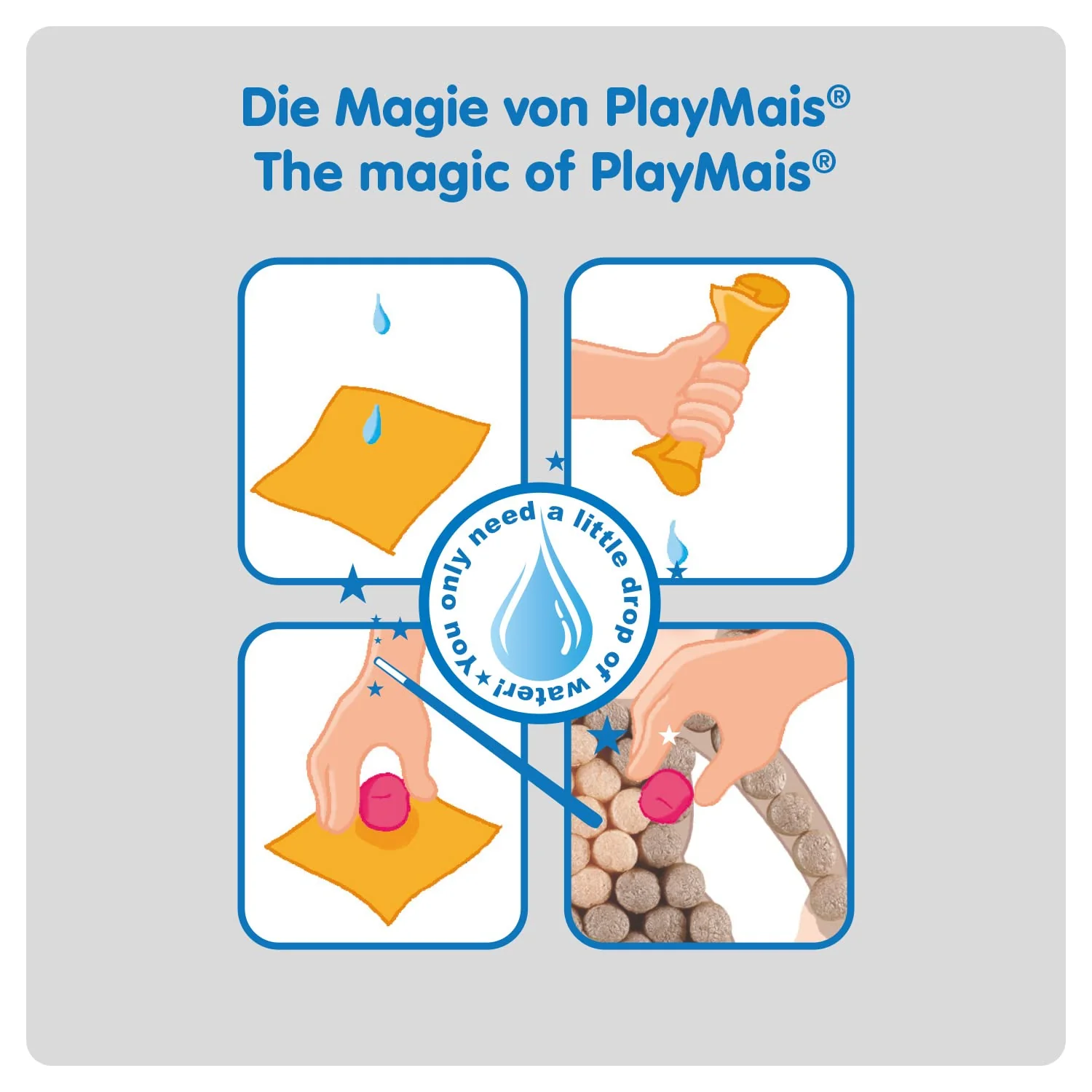 Playmais MOSAIC Little Zoo Kreativ-Set zum Basteln für Kinder ab 3 Jahren | Über 2.300 Stück & 6 Mosaik Klebebilder mit Zootieren | Fördert Kreativität & Feinmotorik | Natürliches Spielzeug - Image 5
