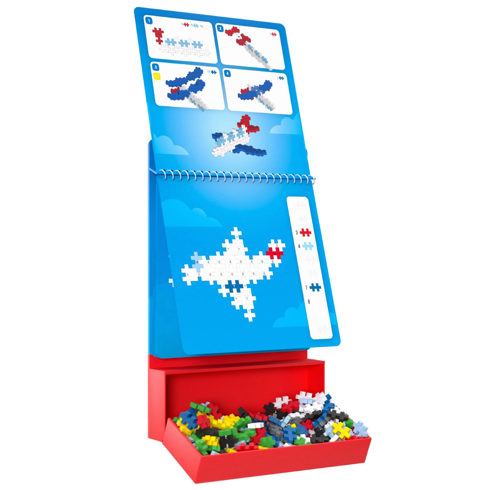 Plus-Plus - 125 Kreativ Bausteine Puzzle Transport, Fahrzeuge - Image 3