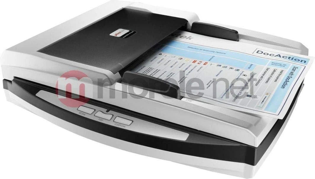 Plustek 0204 SmartOffice PN2040 Netzwerkscanner mit ADF und Flachbett