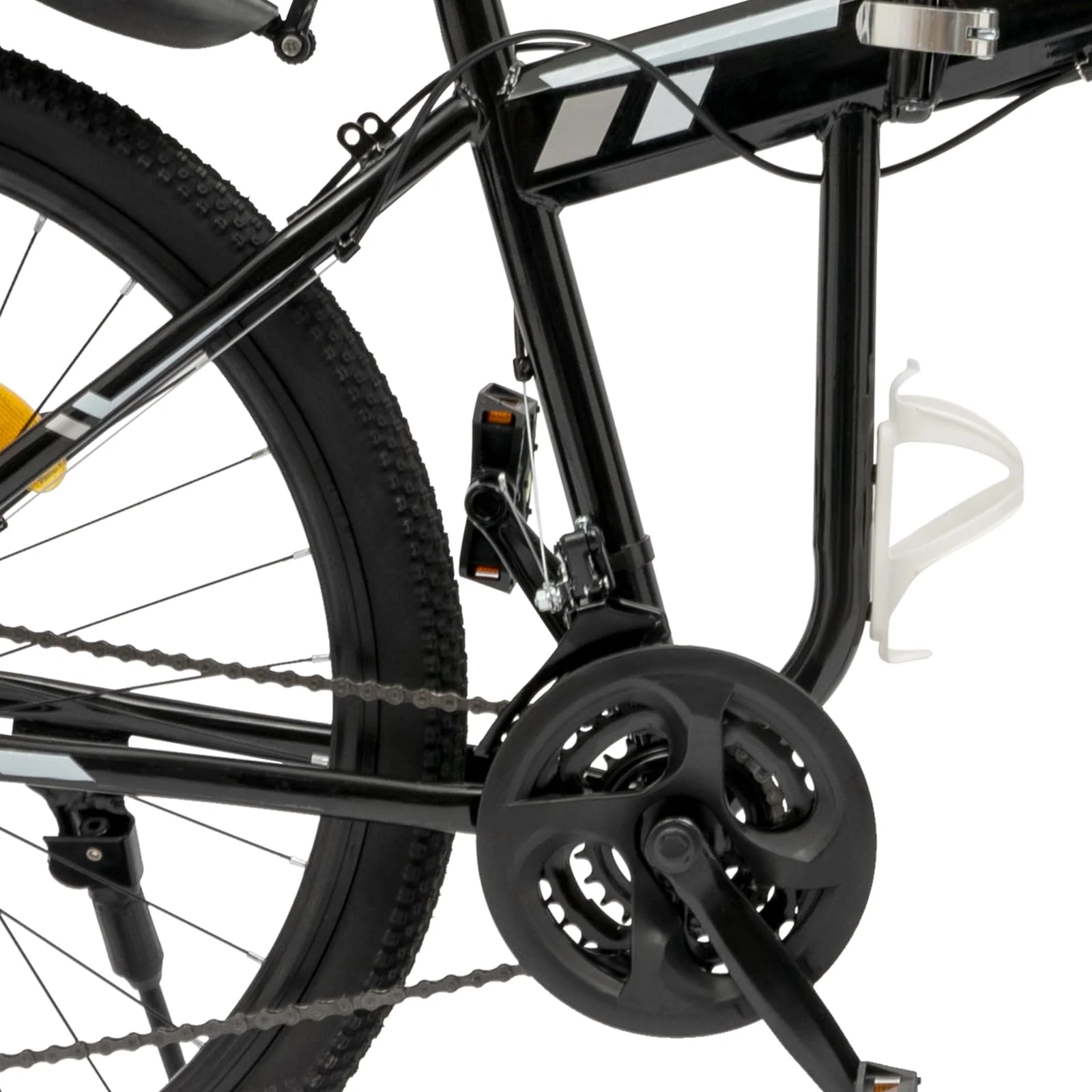 pochcicou 26 Zoll Mountainbike, 21 Gang Erwachsene Fahrrad, Höhenverstellbar 92-97cm, Tragfähigkeit 150kg, Faltbar Fahrrad für Mädchen, Jungen, Herren Und Damen - Image 4
