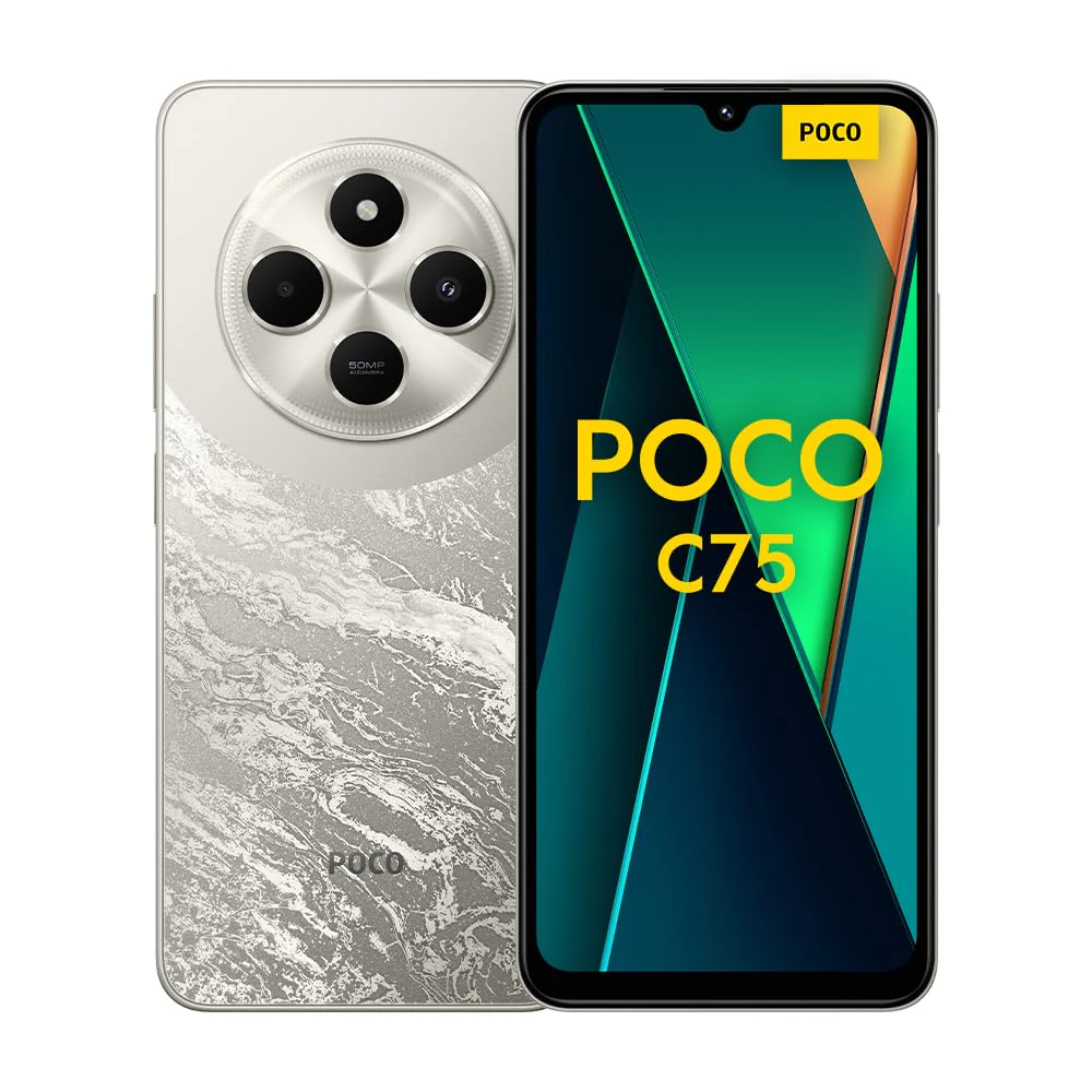 Poco C75 6GB 128GB Green, Android Smartphone, 2.0GHz, 6.88" Display, 50MP AI dual Camera, 5160mAH Battery - Image 3