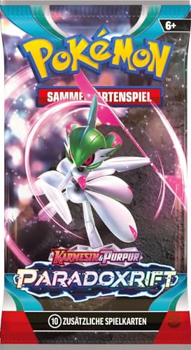Pokémon-Sammelkartenspiel: 3er-Pack (Kolowal) Karmesin & Purpur – Paradoxrift (3 Boosterpacks & 1 holografische Promokarte) - Image 3
