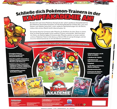 Pokémon-Sammelkartenspiel: Kampfakademie (Pikachu-ex, Crimanzo-ex & Darkrai-ex) - Image 8