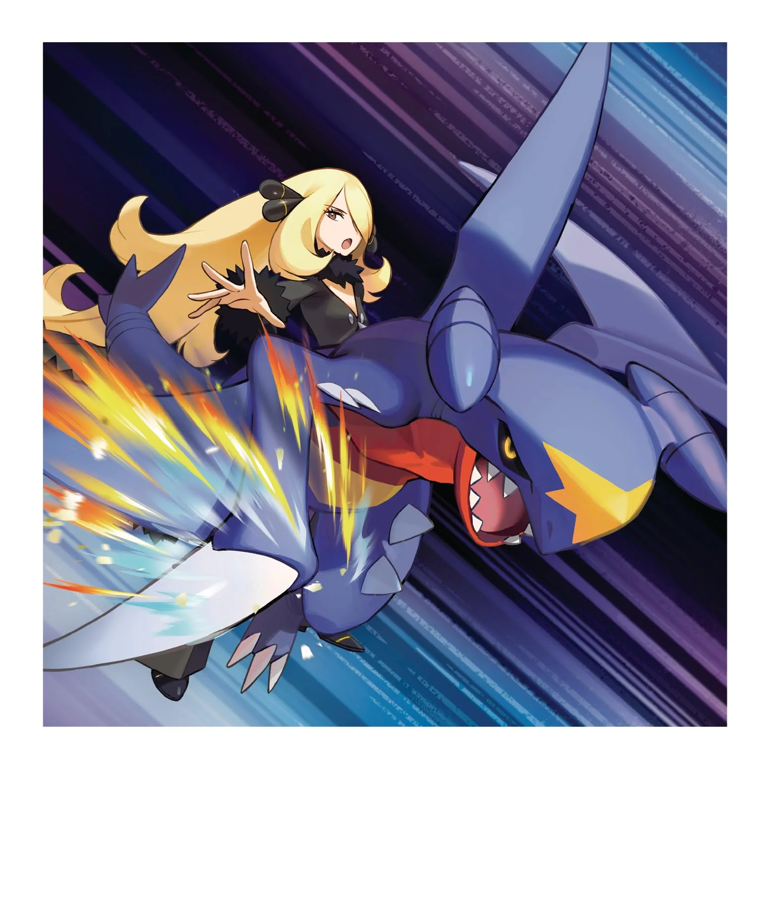Pokémon-Sammelkartenspiel: Premium-Kollektion Cynthias Knakrack-ex (3 holografische Karten und 6 Boosterpacks) - Image 3