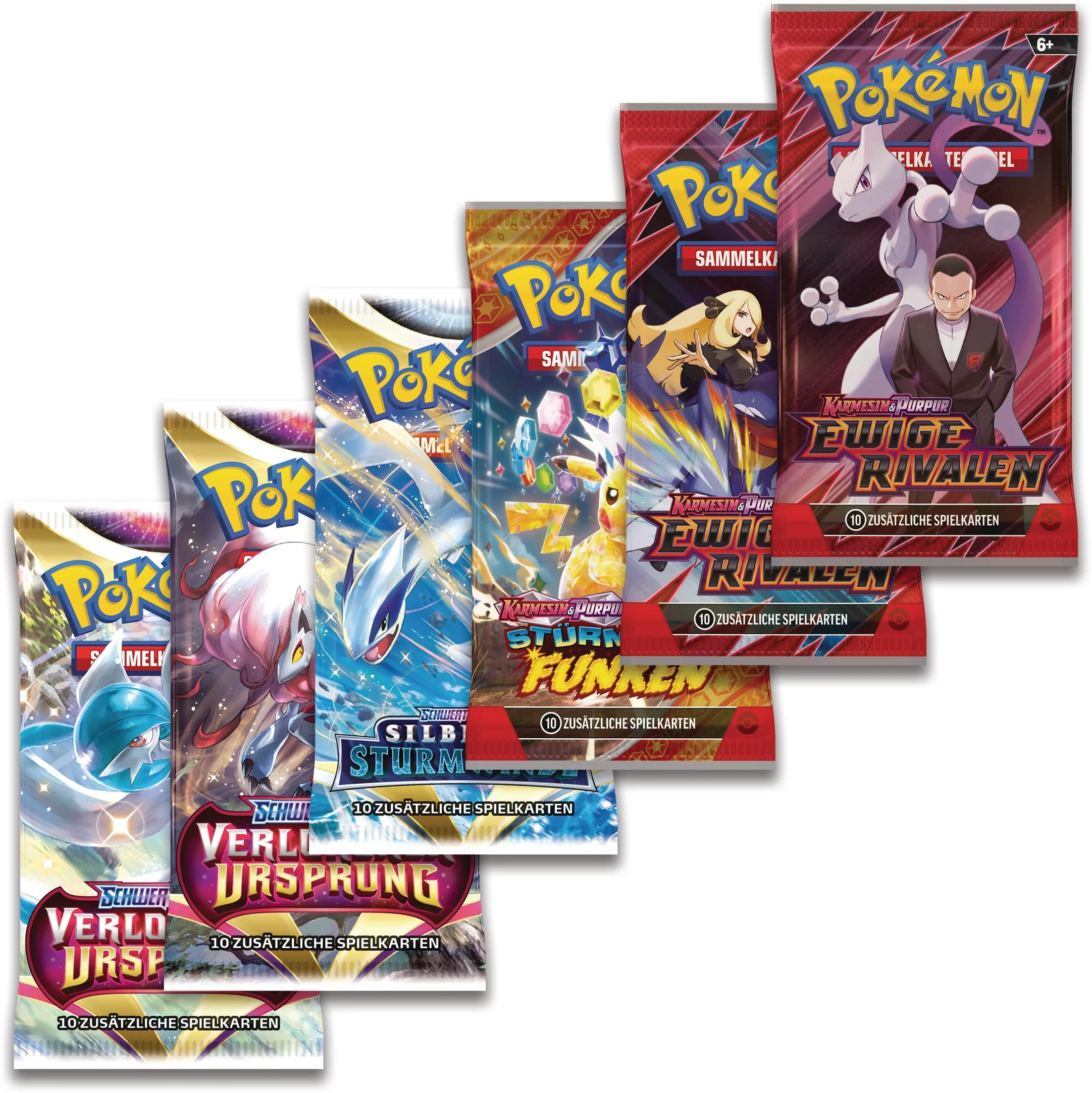Pokémon-Sammelkartenspiel: Premium-Kollektion Cynthias Knakrack-ex (3 holografische Karten und 6 Boosterpacks) - Image 4