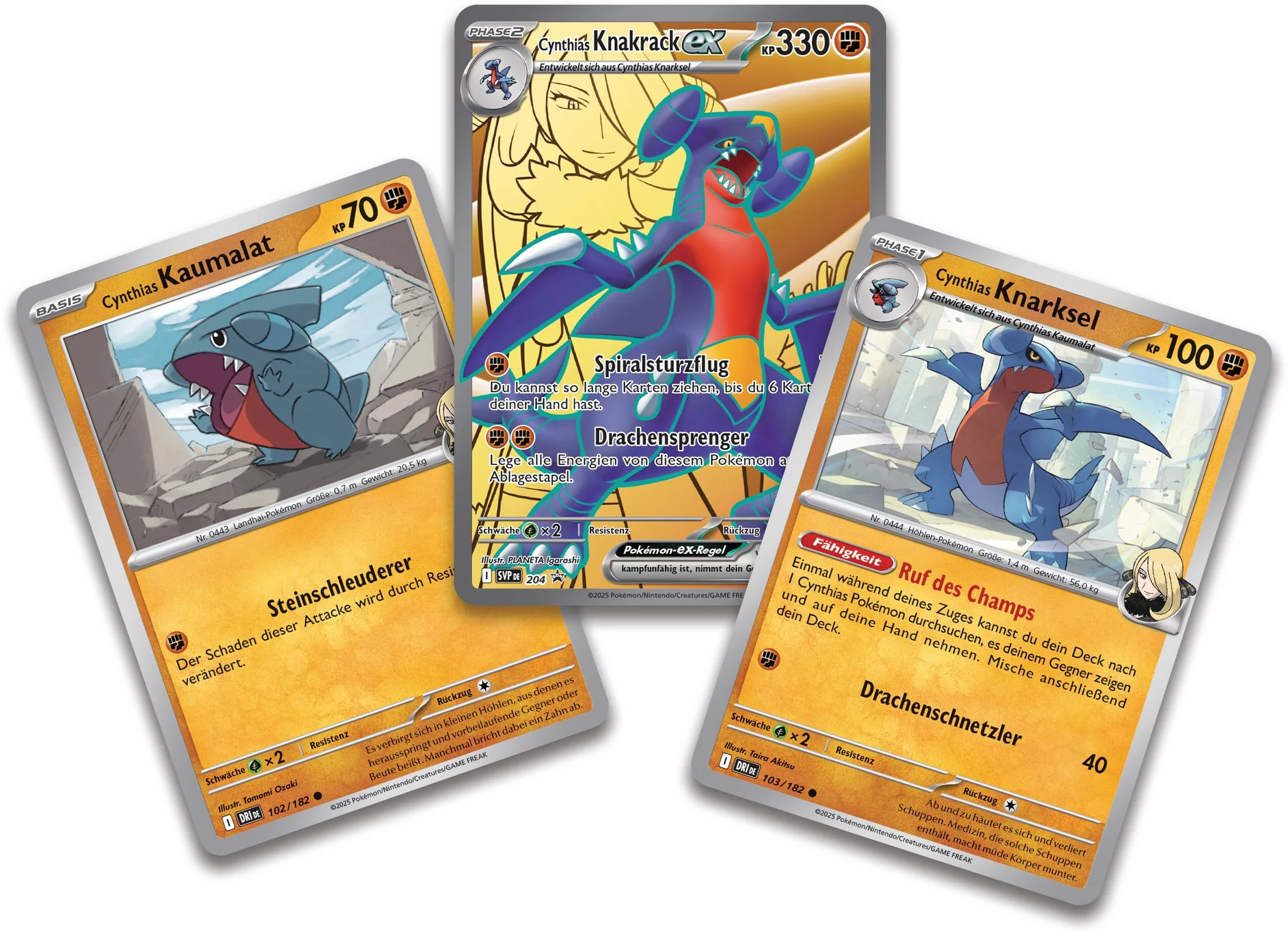 Pokémon-Sammelkartenspiel: Premium-Kollektion Cynthias Knakrack-ex (3 holografische Karten und 6 Boosterpacks) - Image 5